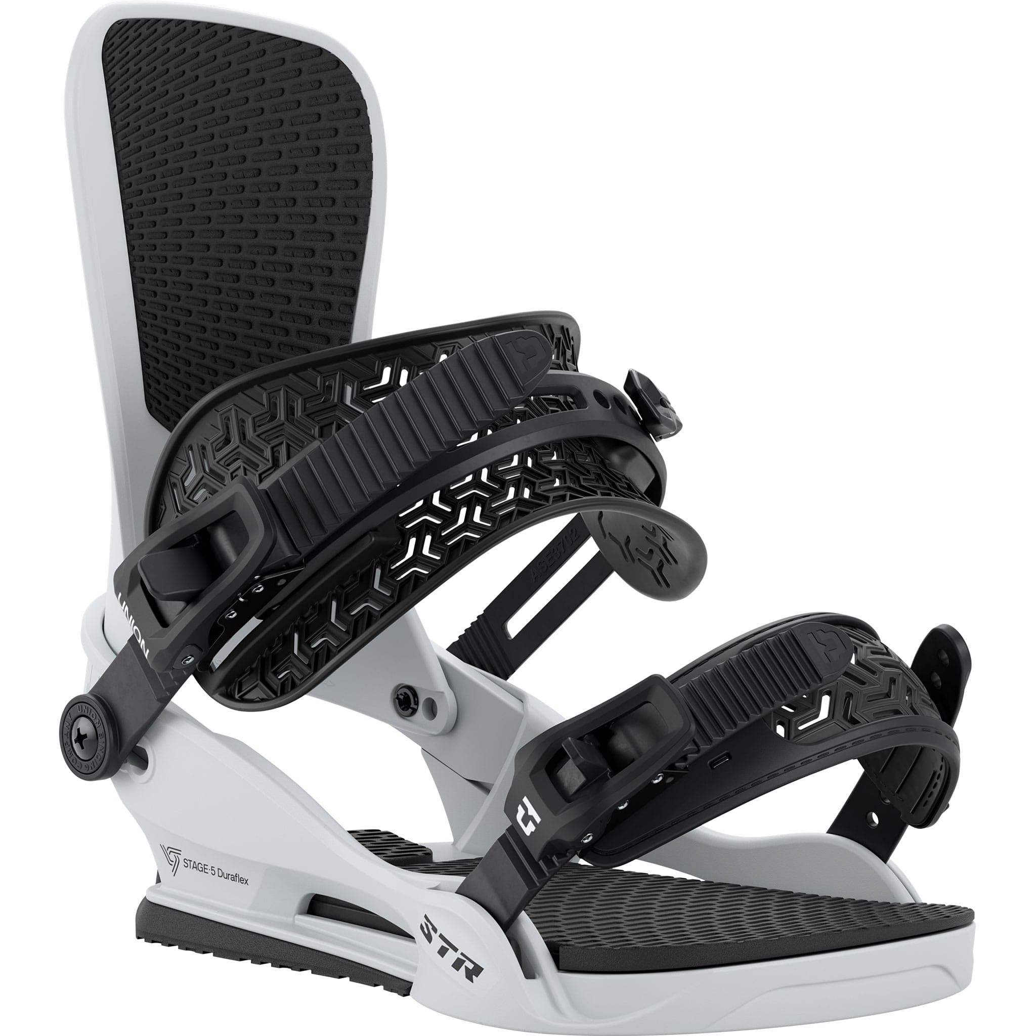 Union STR Snowboard Binding Grey 2027 Mens Snowboard Bindings