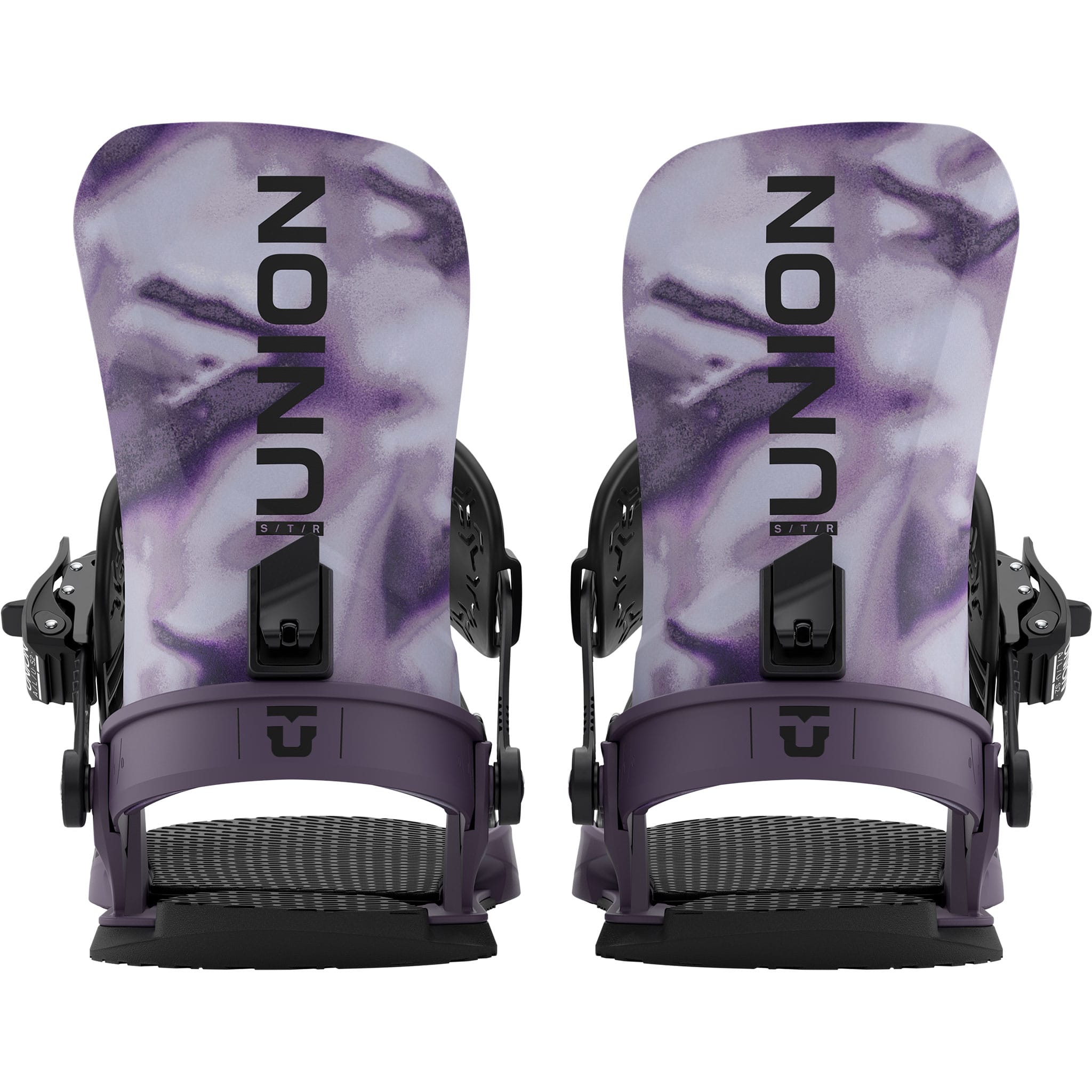 Union STR Snowboard Binding Purple 2027 Mens Snowboard Bindings