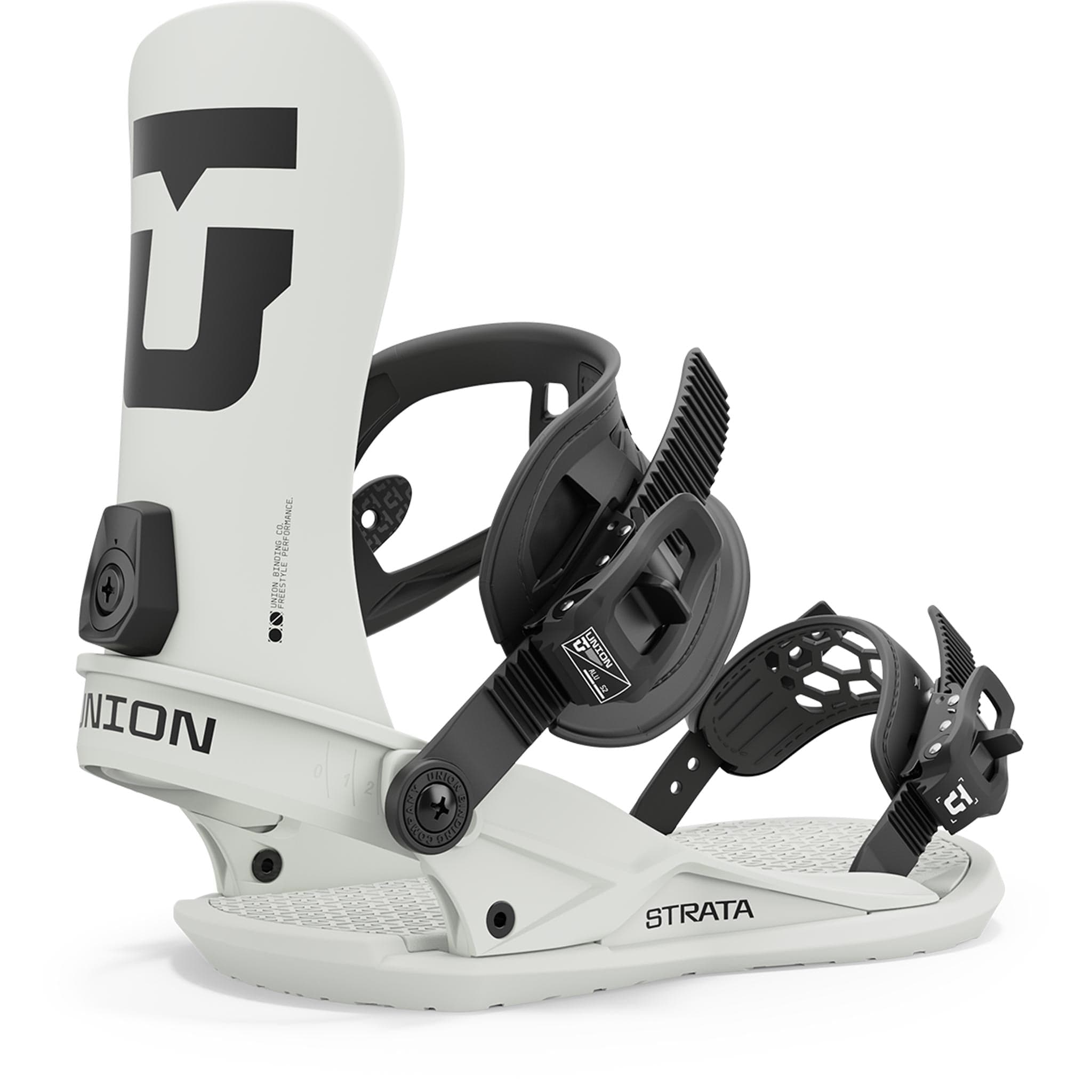 Union Strata Snowboard Binding Bone White 2025 Mens Bindings