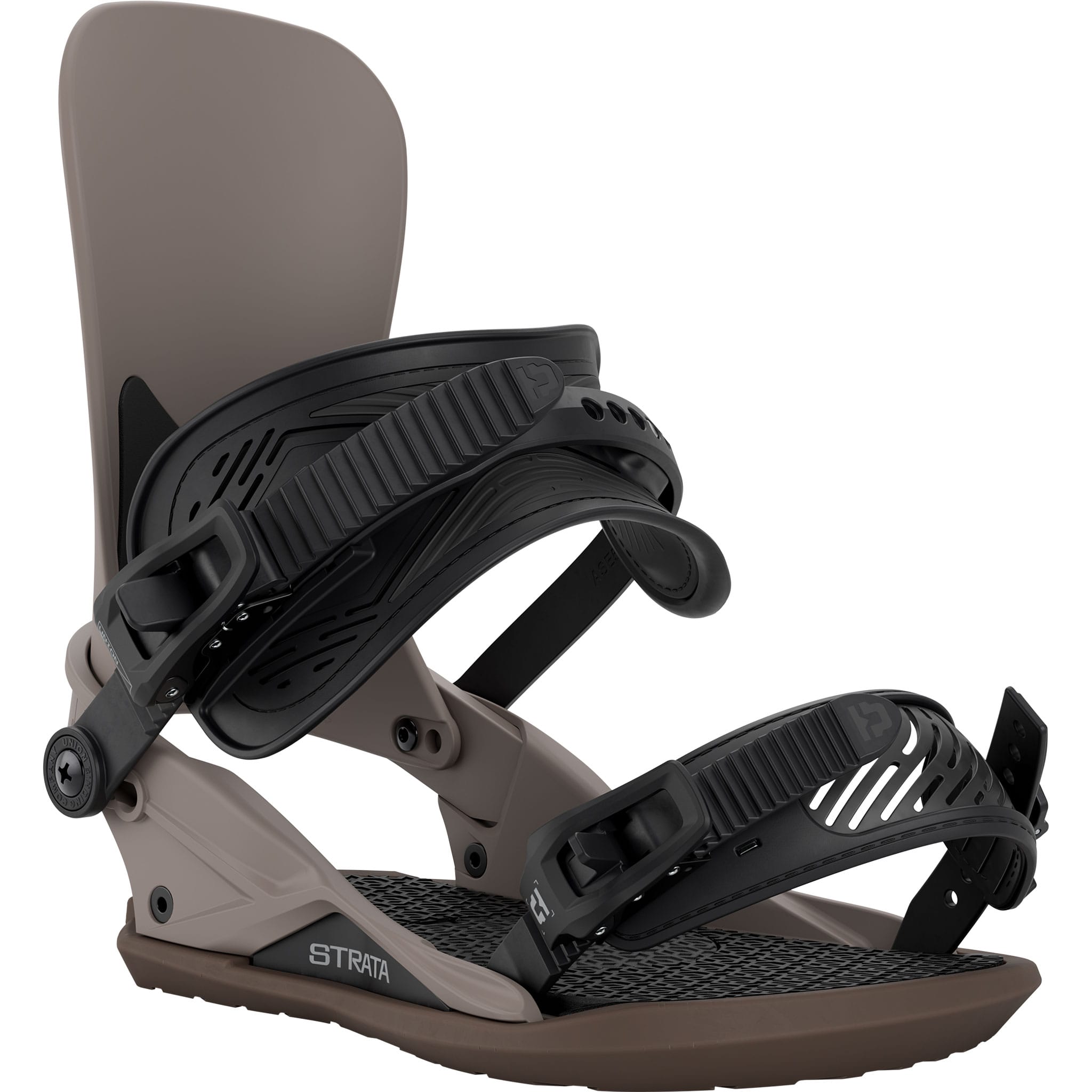 Union Strata Snowboard Binding Brown 2027 Mens Snowboard Bindings