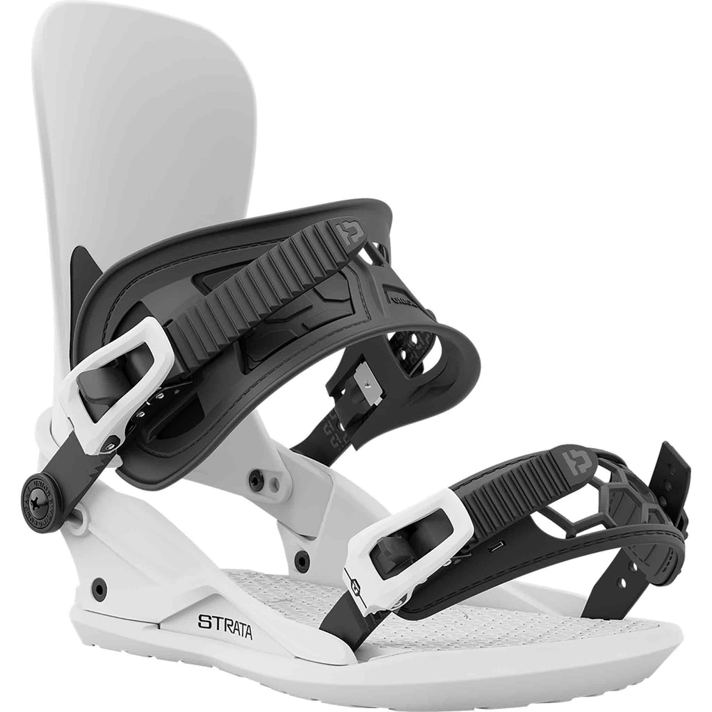 Union Strata Snowboard Binding White 2024 Mens Bindings