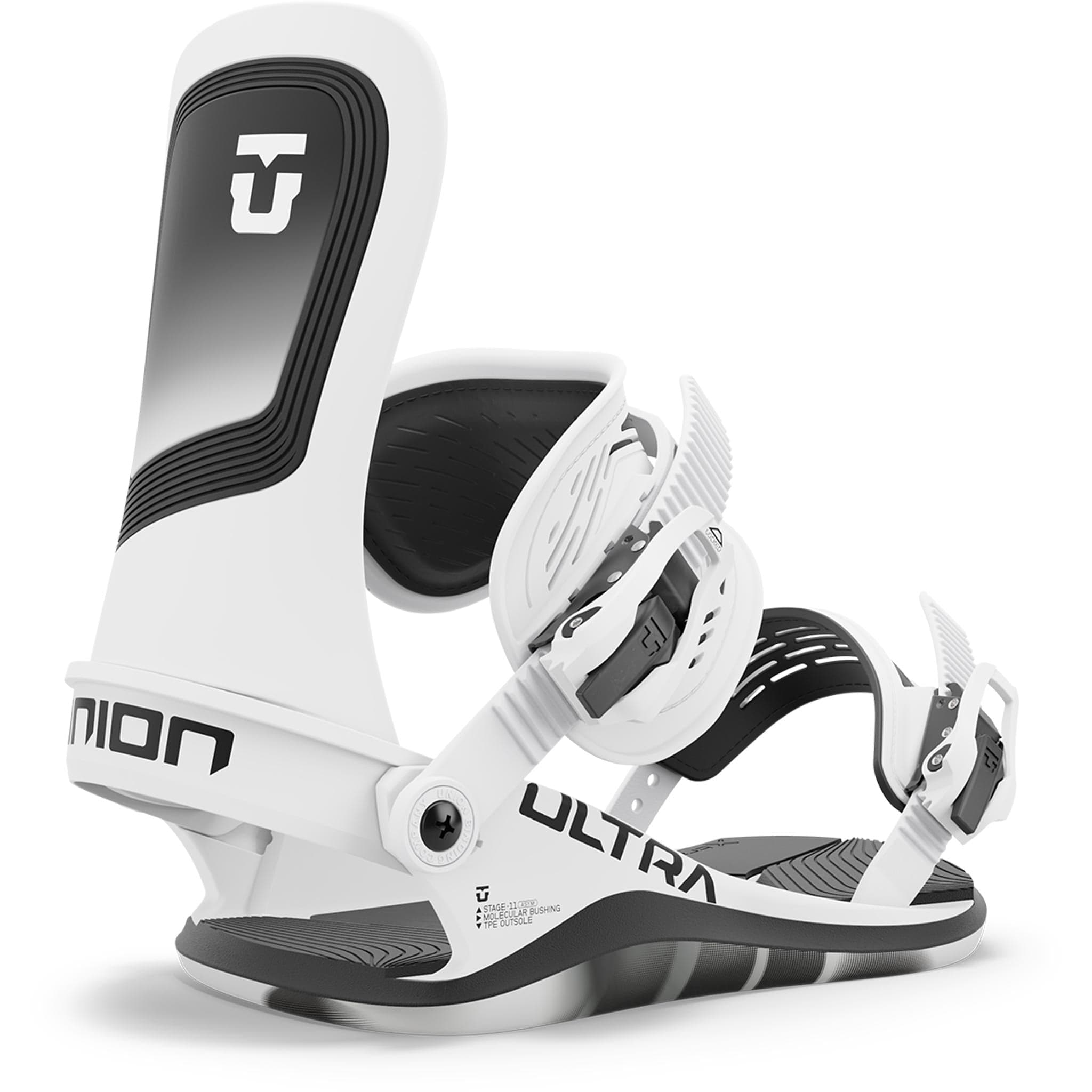 Union Ultra Mens Snowboard Binding White 2025 Mens Bindings