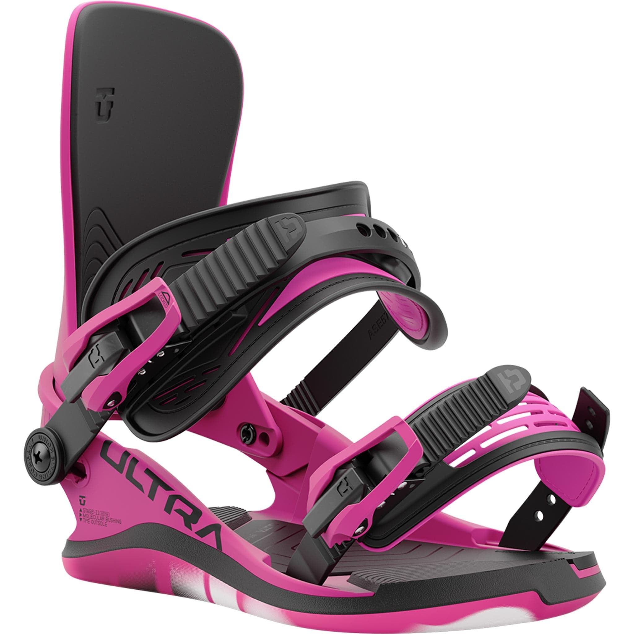 Union Ultra Womens Snowboard Binding Hot Pink 2025 – Sanction