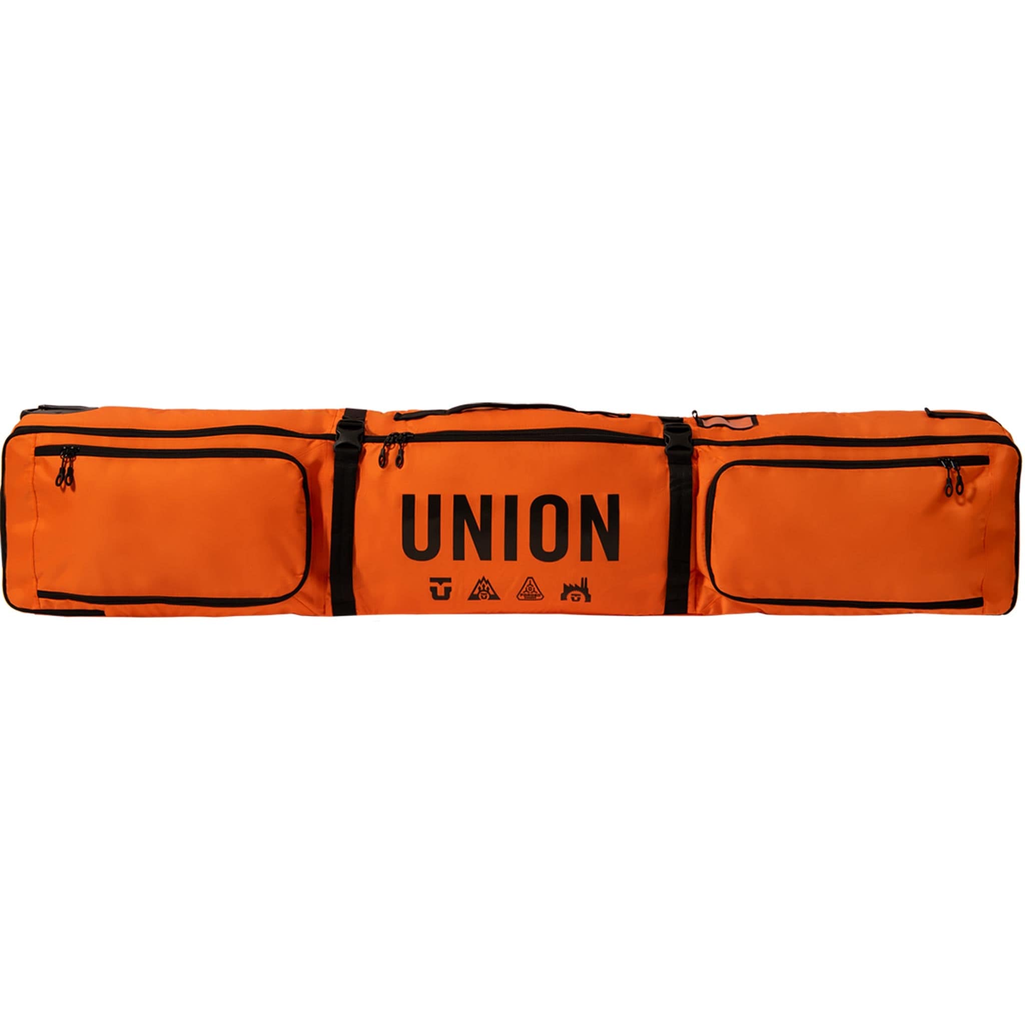 Union Wheeled Board Bag Orange Snowboard Bag