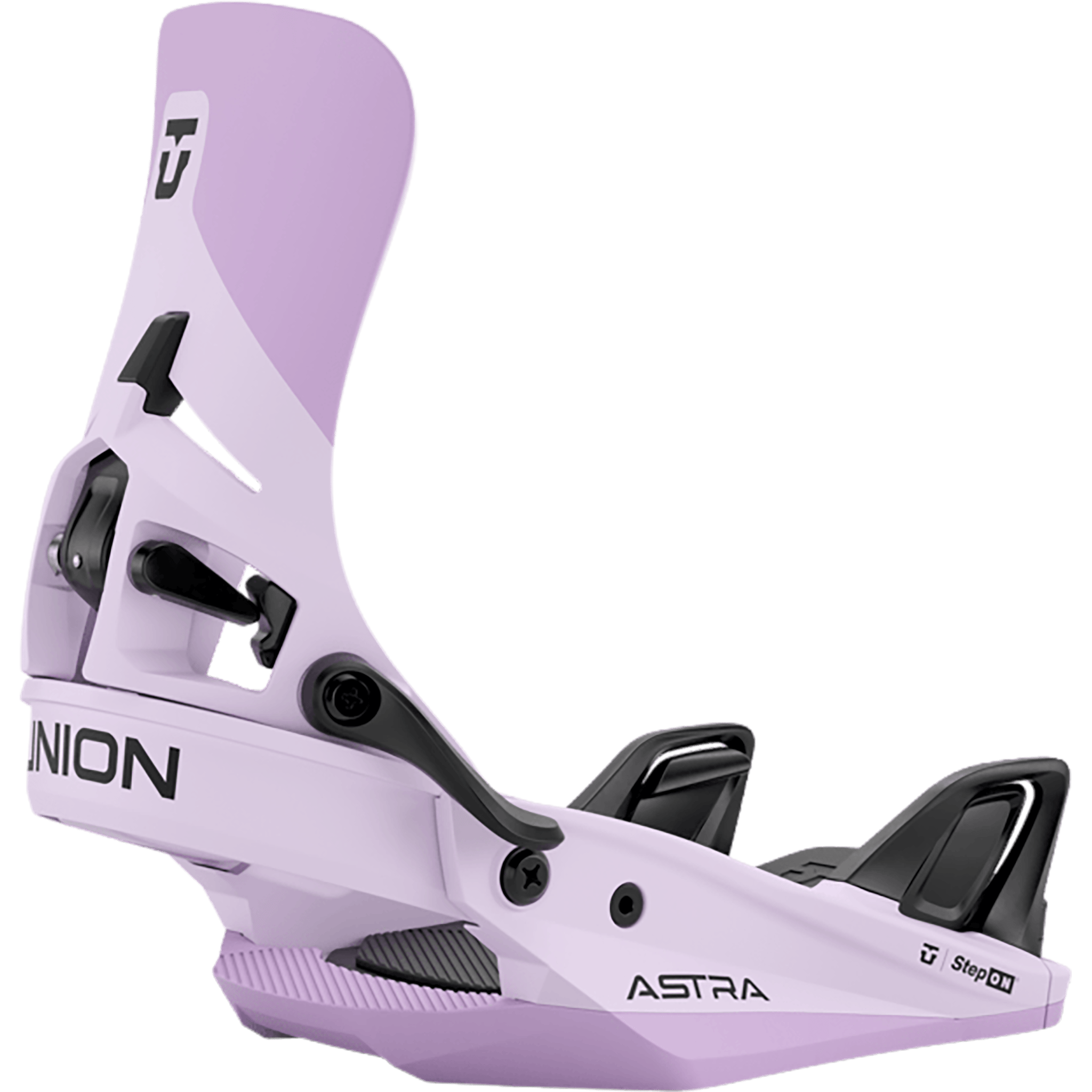 Union Women's Astra Step On Snowboard Binding Lilac 2027 Womens Snowboard Bindings
