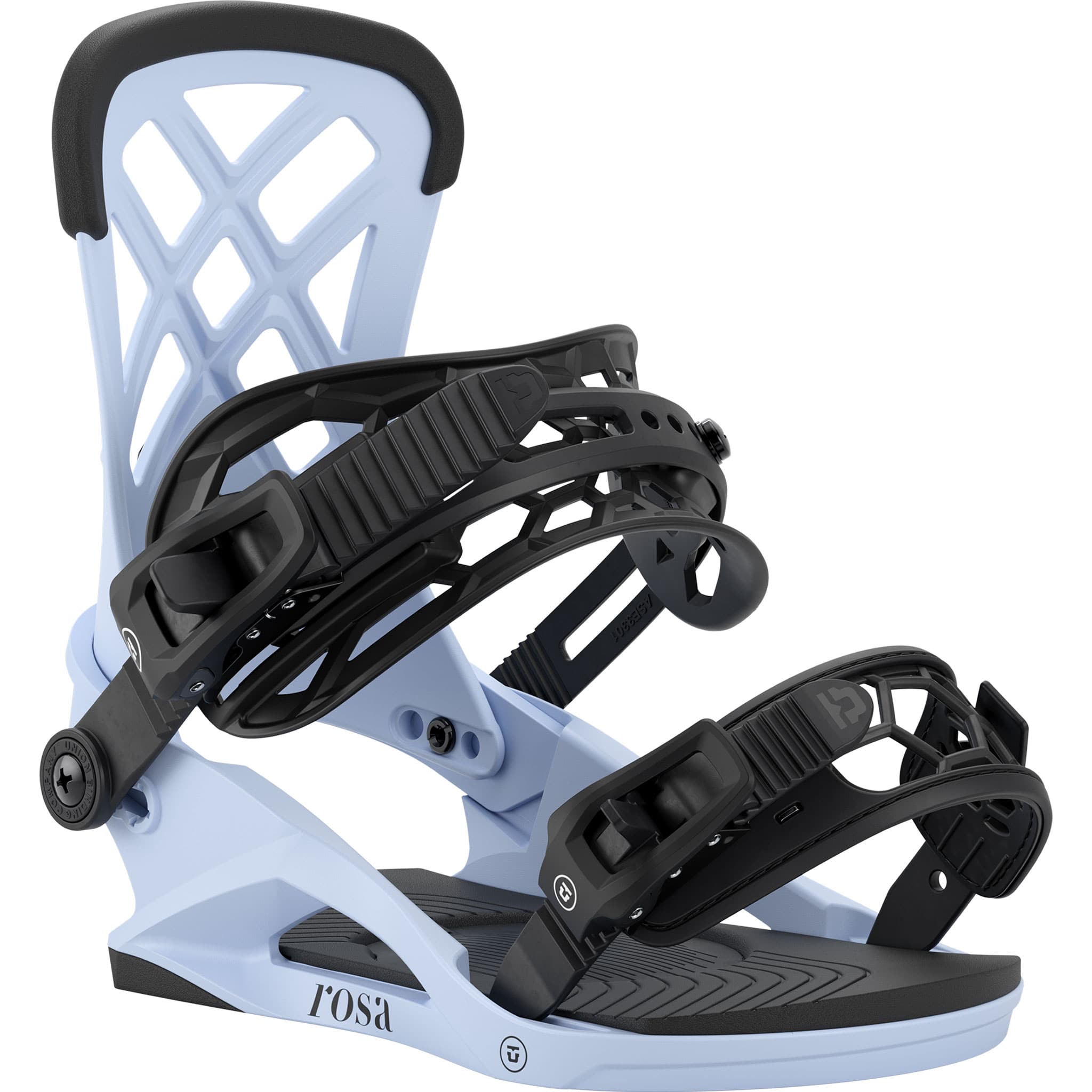 Union Women's Rosa Snowboard Binding Light Blue 2027 Womens Snowboard Bindings