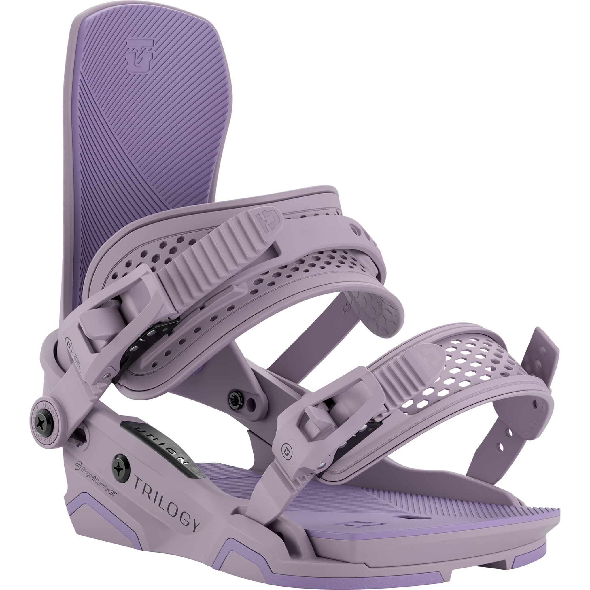 Union Women's Trilogy Snowboard Binding Violet 2027 Womens Snowboard Bindings