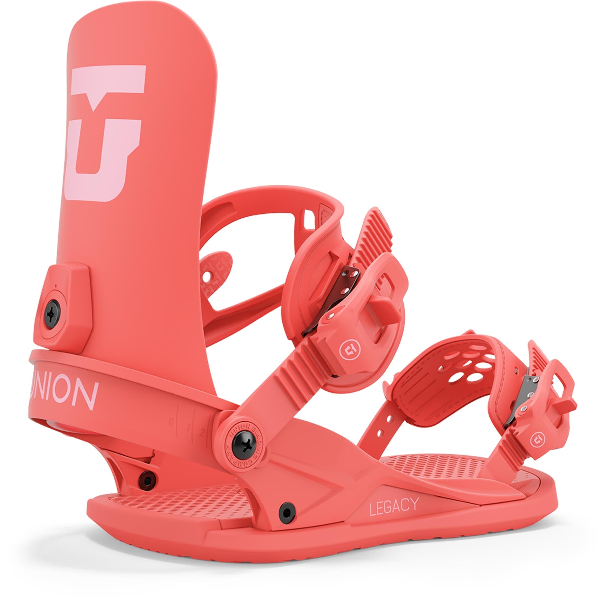 Union Womens Legacy Snowboard Binding Coral 2025 Women's Bindings