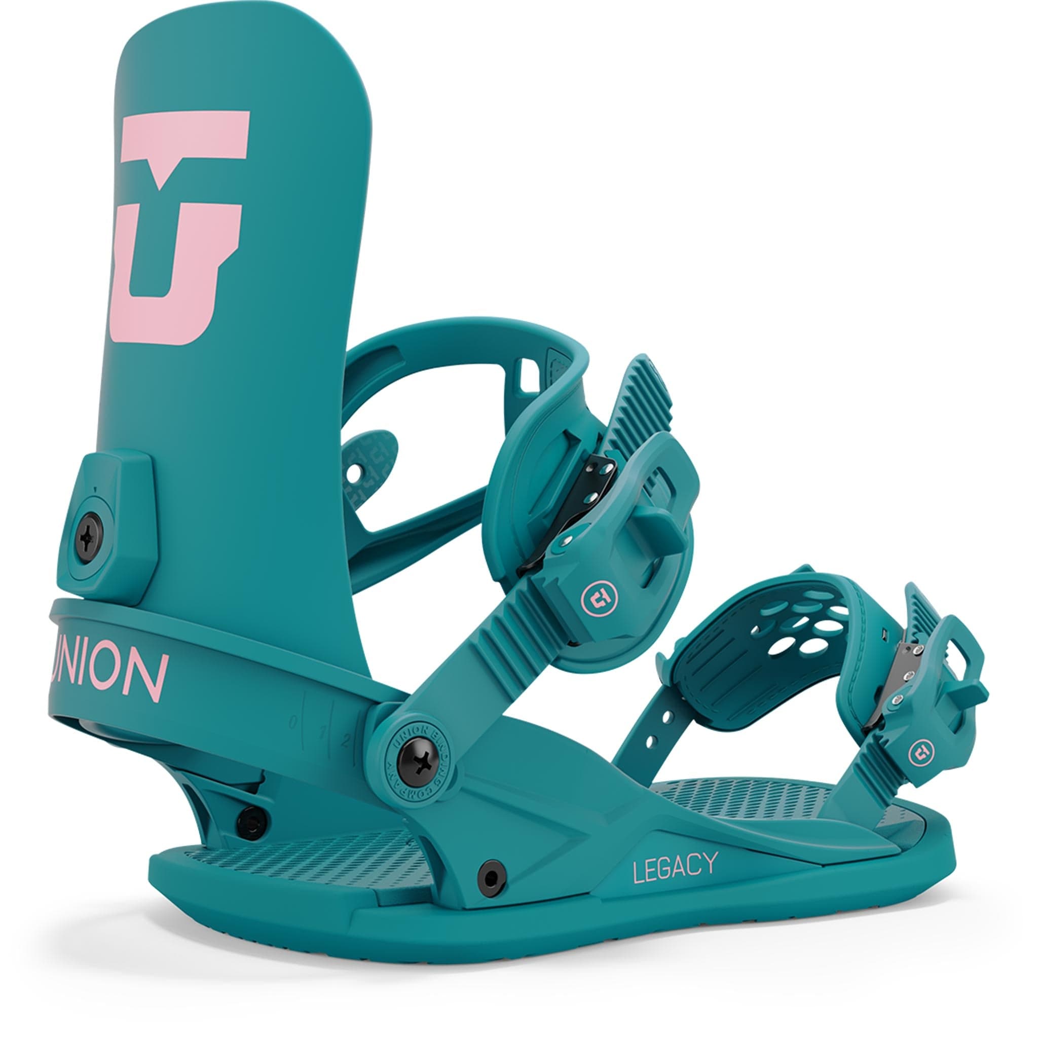 Union Womens Legacy Snowboard Binding Teal 2025 Women's Bindings