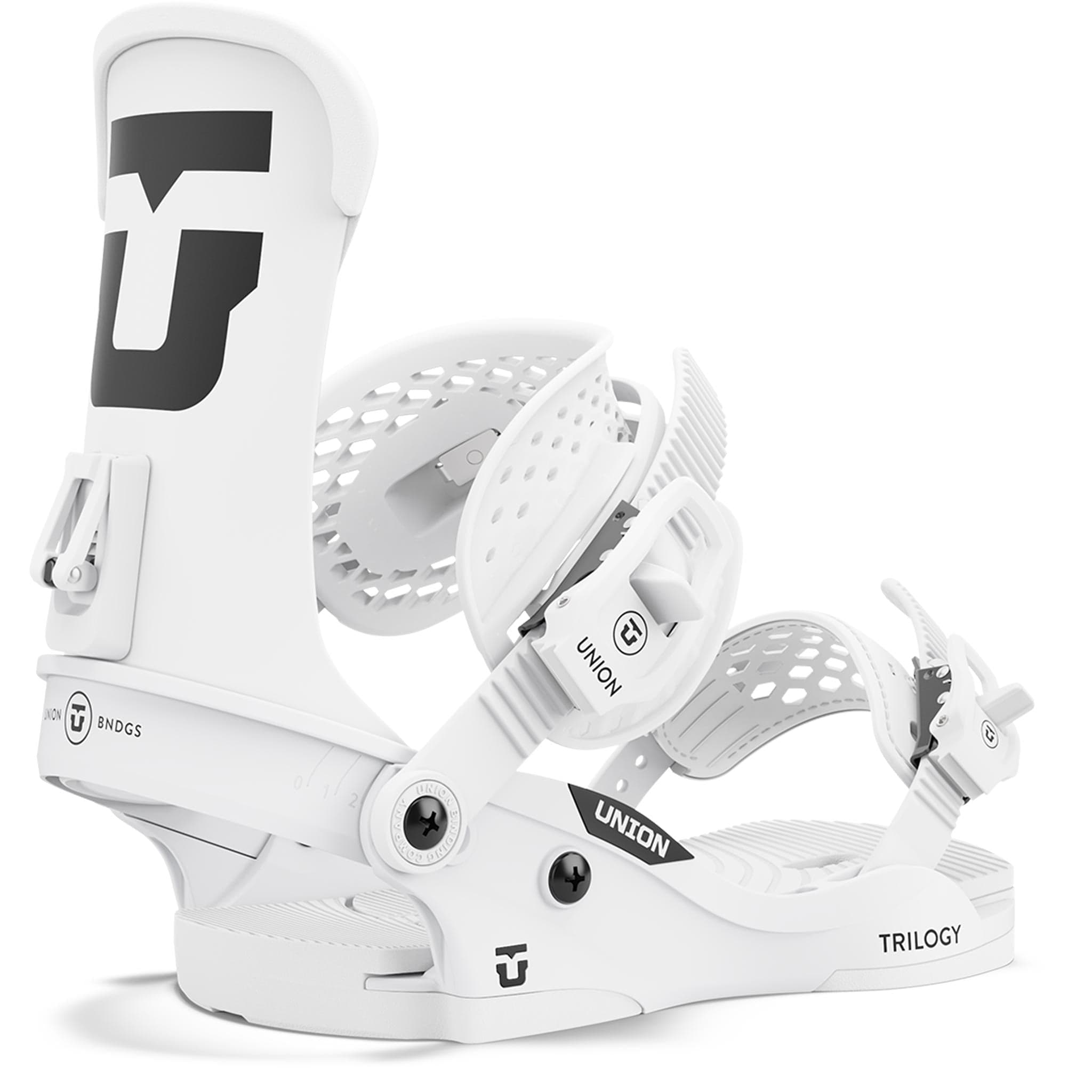 Union Womens Trilogy Classic Snowboard Binding White 2025 Women's Bindings