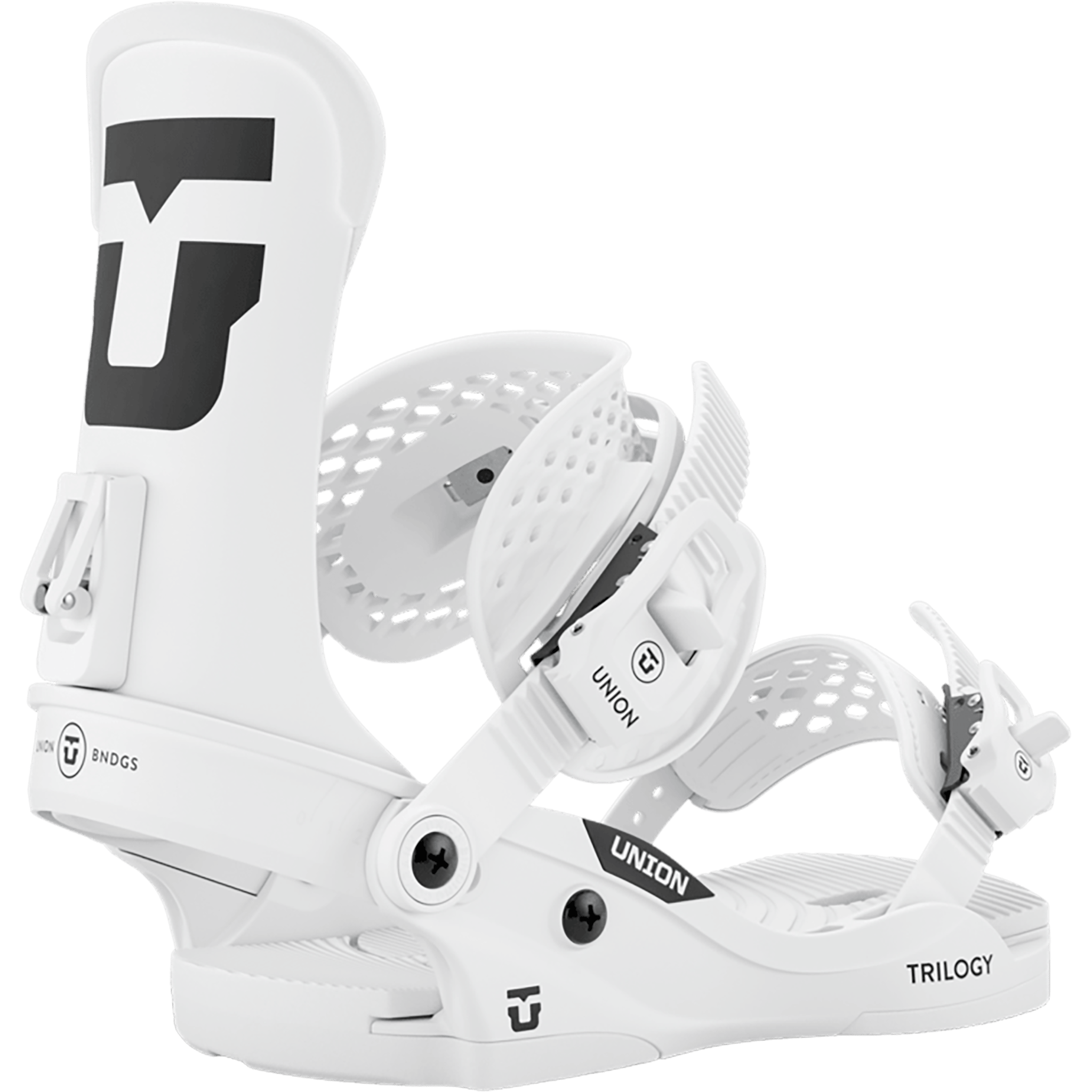 Union Womens Trilogy Classic Snowboard Binding White 2027 Womens Snowboard Bindings
