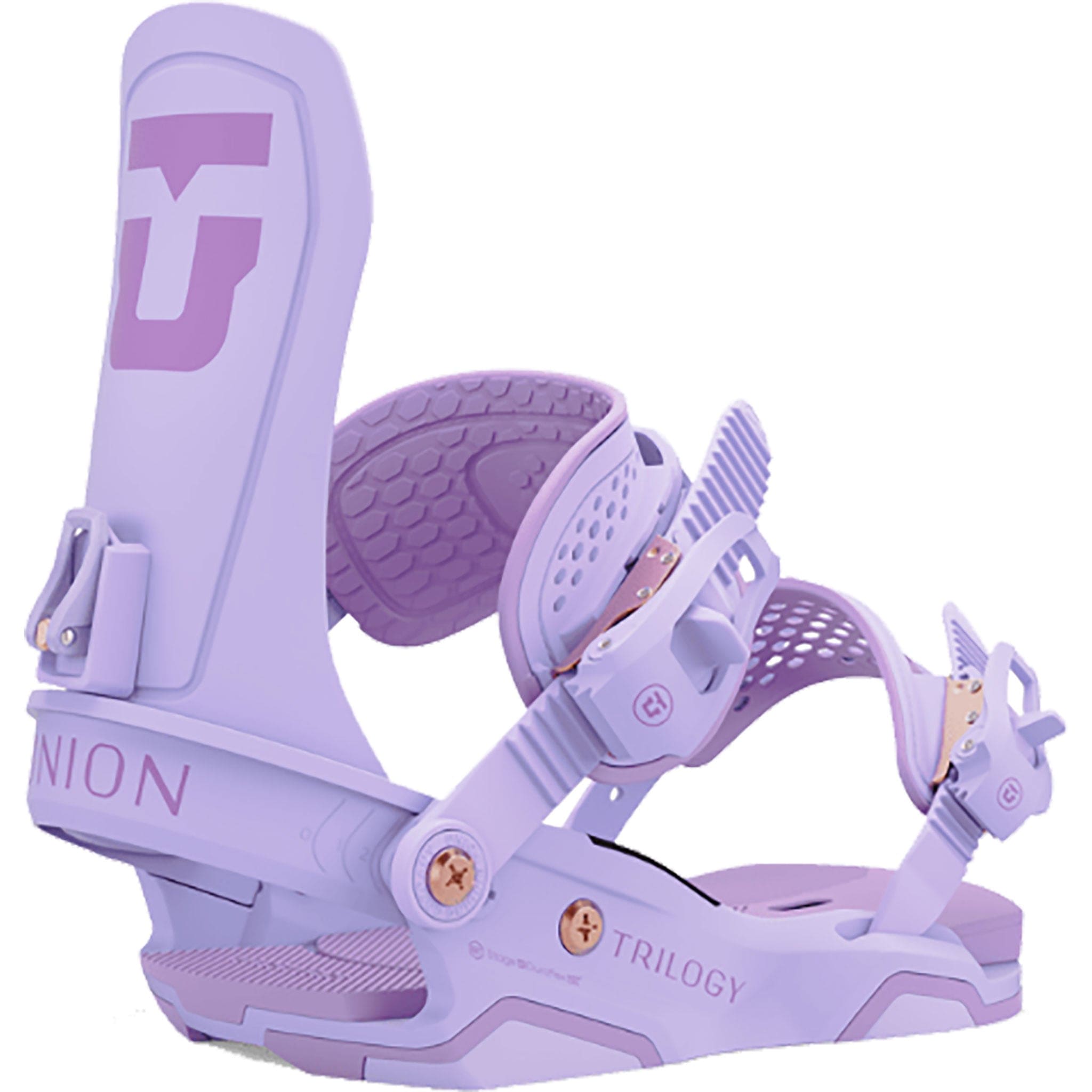 Union Womens Trilogy Snowboard Binding Lavender Early Release 2025 Women's Bindings