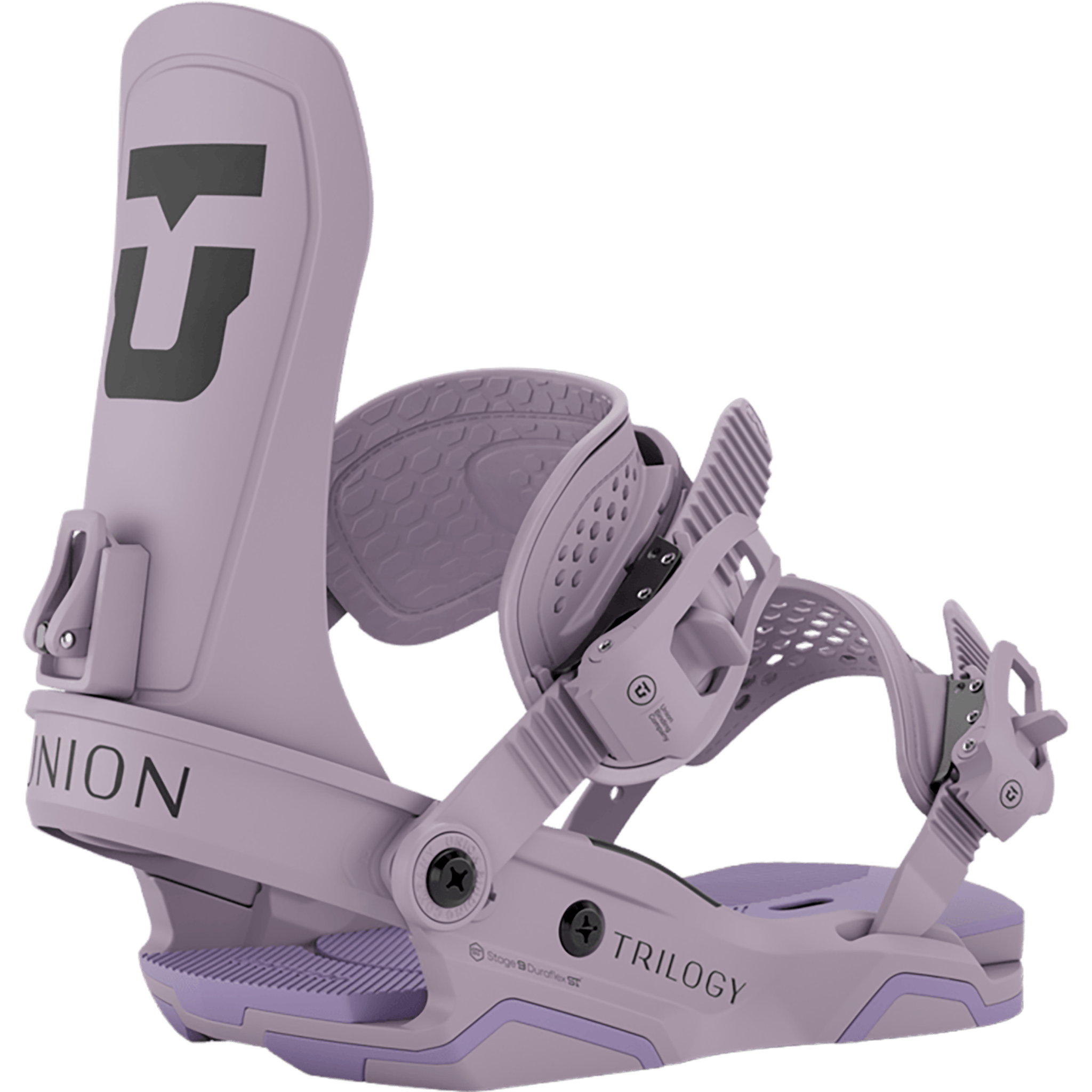 Union Womens Trilogy Snowboard Binding Violet 2027 Womens Snowboard Bindings