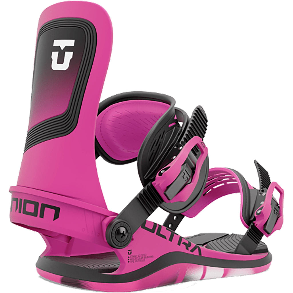Union Womens Ultra Snowboard Binding Hot Pink Early Release 2025 Women's Bindings