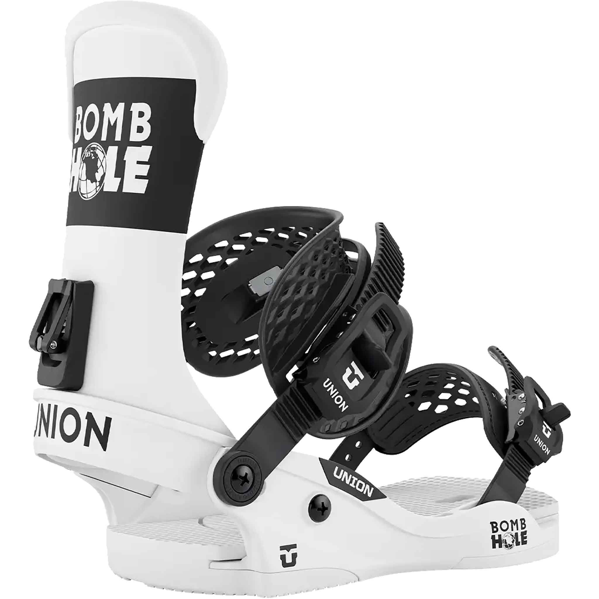Union X Bomb Hole Force Classic Snowboard Binding White 2026 Mens Bindings