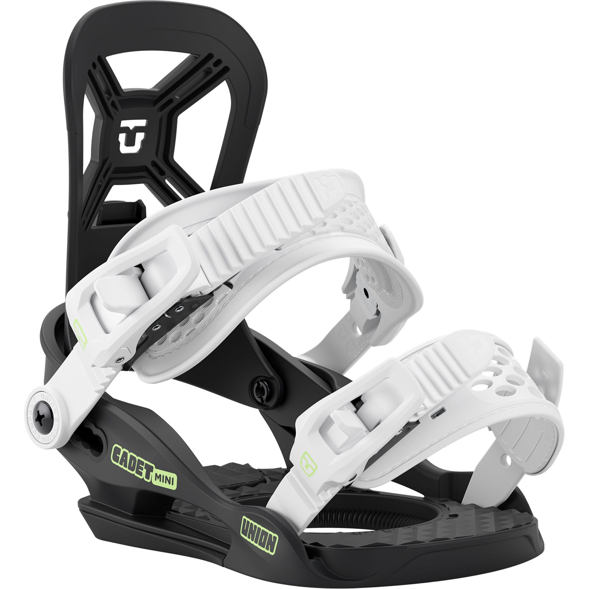 Union Youth Cadet Mini Snowboard Binding Black 2027 Kids Snowboard Bindings