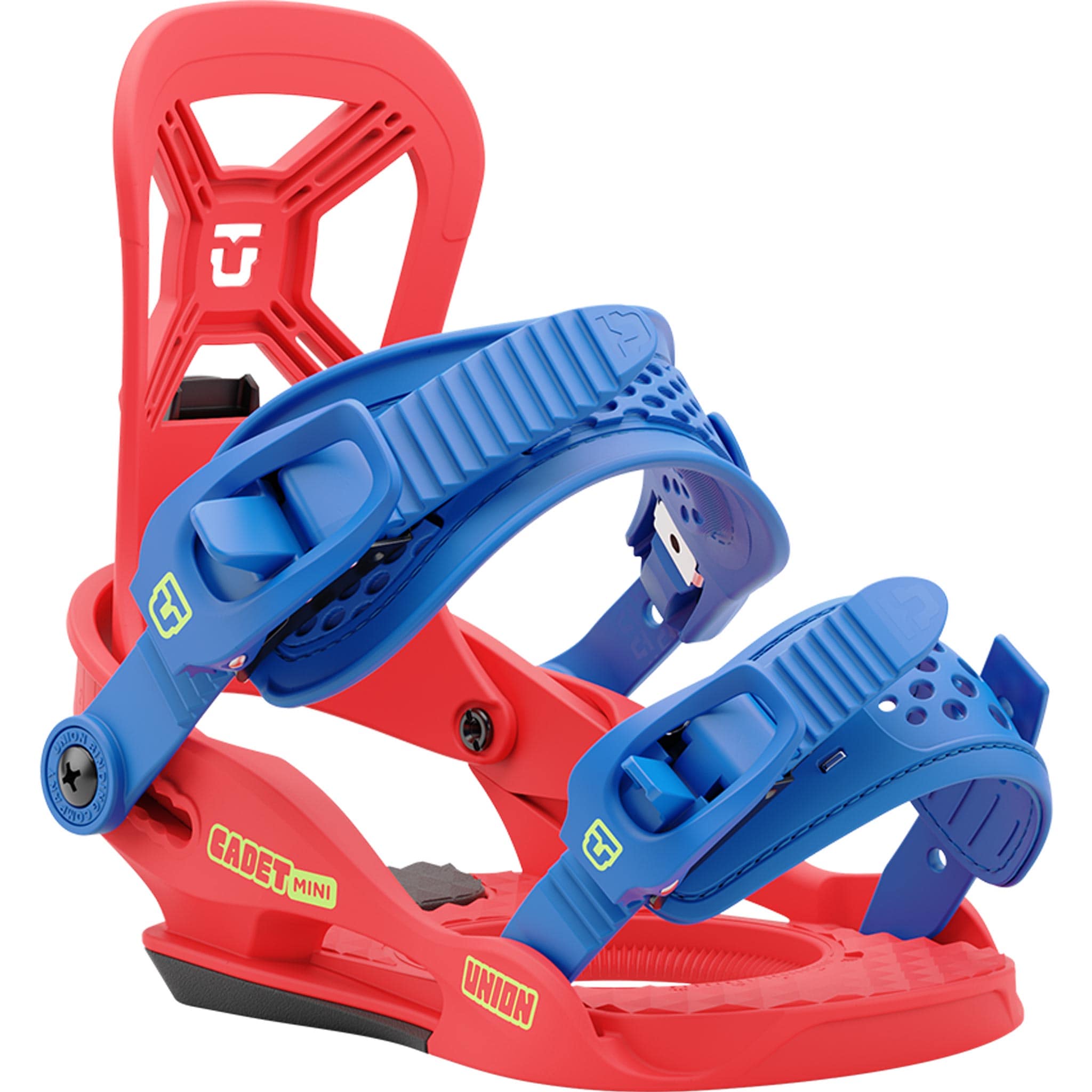 Union Youth Cadet Mini Snowboard Binding Red 2025 Kids Binding