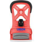 Union Youth Cadet Snowboard Binding Red 2025 Kids Binding