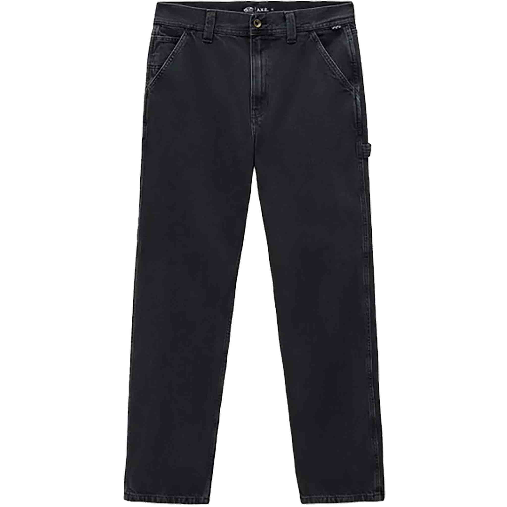 Vans 106 AVE Drill Chore Relaxed Carpenter Denim Black Pants