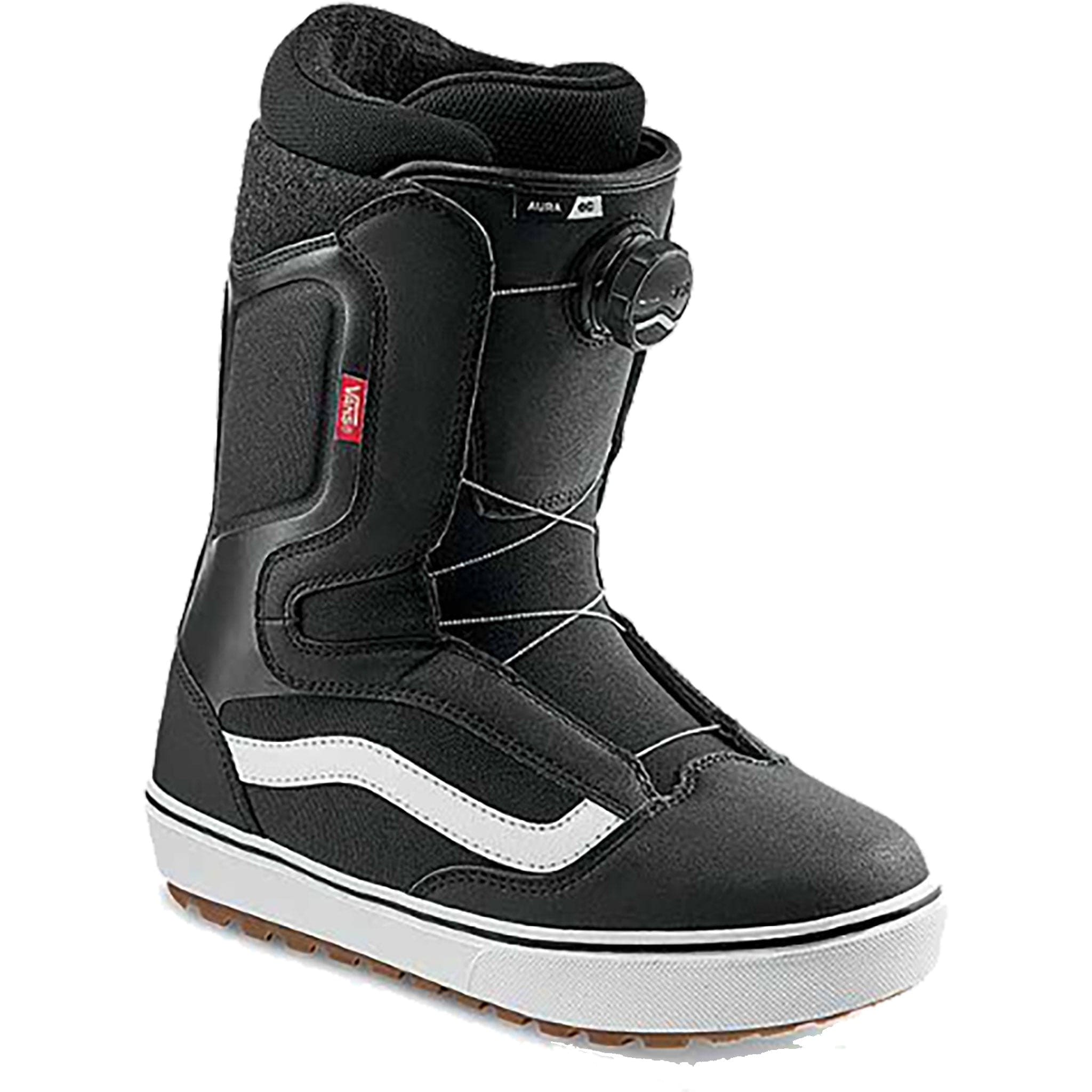 Vans Aura OG BOA Snowboard Boot Black White 2024 Mens Boots