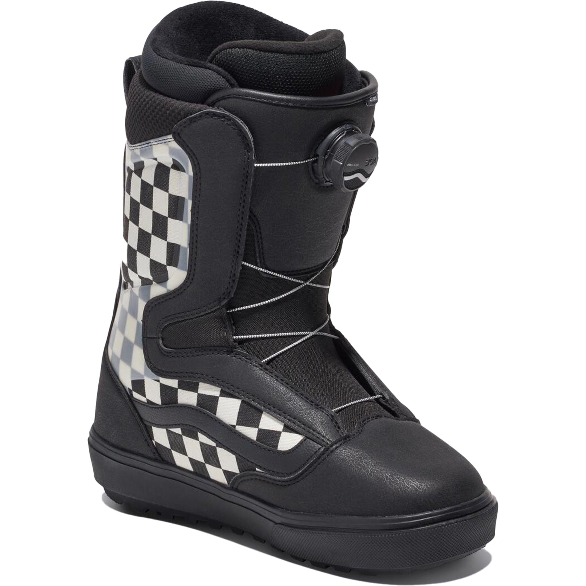 Vans Aura OG Snowboard Boots Black Checkerboard 2025 Mens Boots