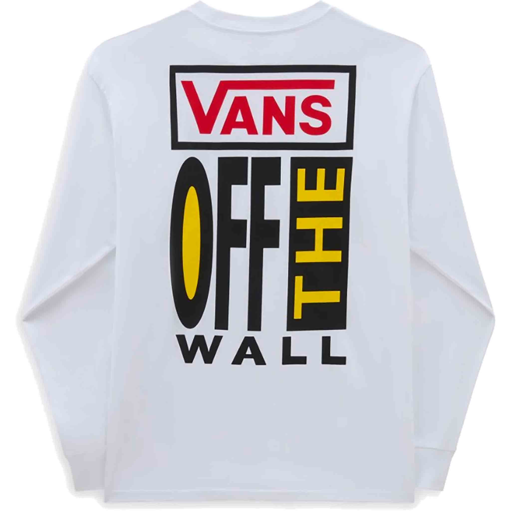 Vans AVE Long Sleeve Tee White T Shirt