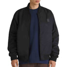 Vans AVE Reversible Skate Bomber Jacket Black Blue Casual Jackets