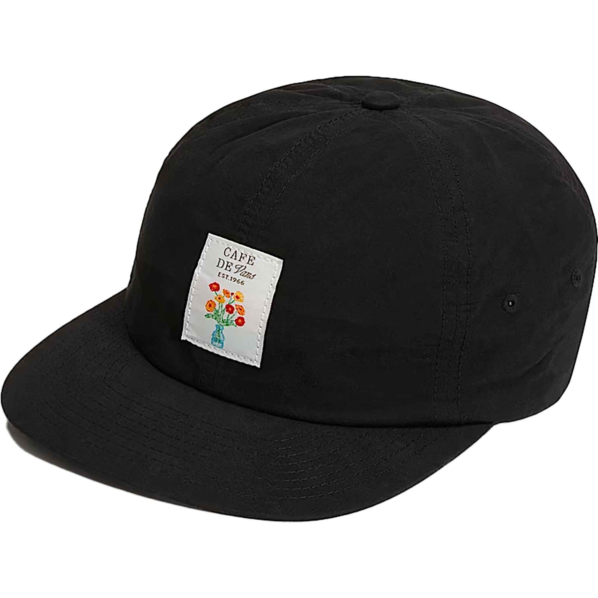 Vans Cafe Snapback Hat Black Hats