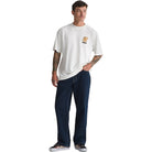 Vans Check-5 Loose Denim Herringbone Pant Indigo Herringbone Blue Pants