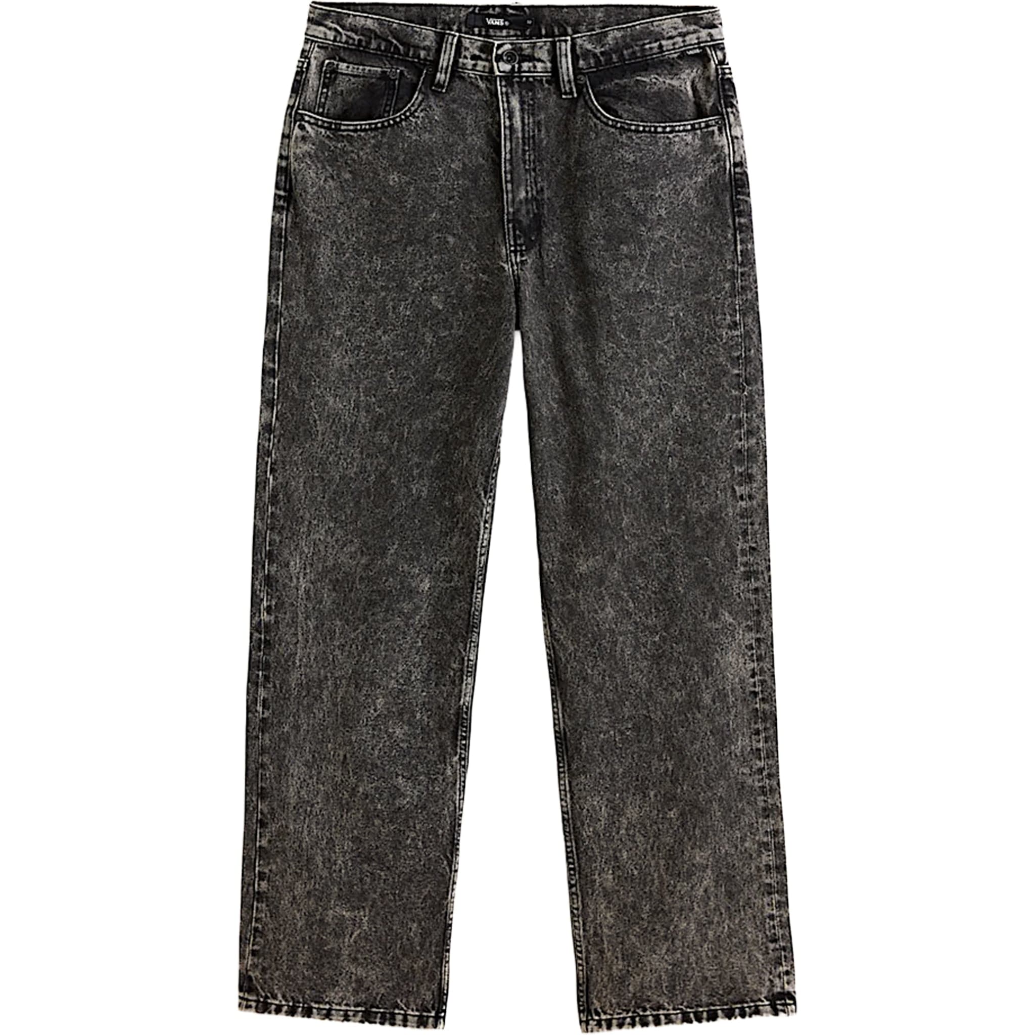 Vans Check-5 Loose Denim Pants Black Pants