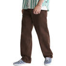 Vans Check-5 Loose Denim Pants Dark Brown Pants