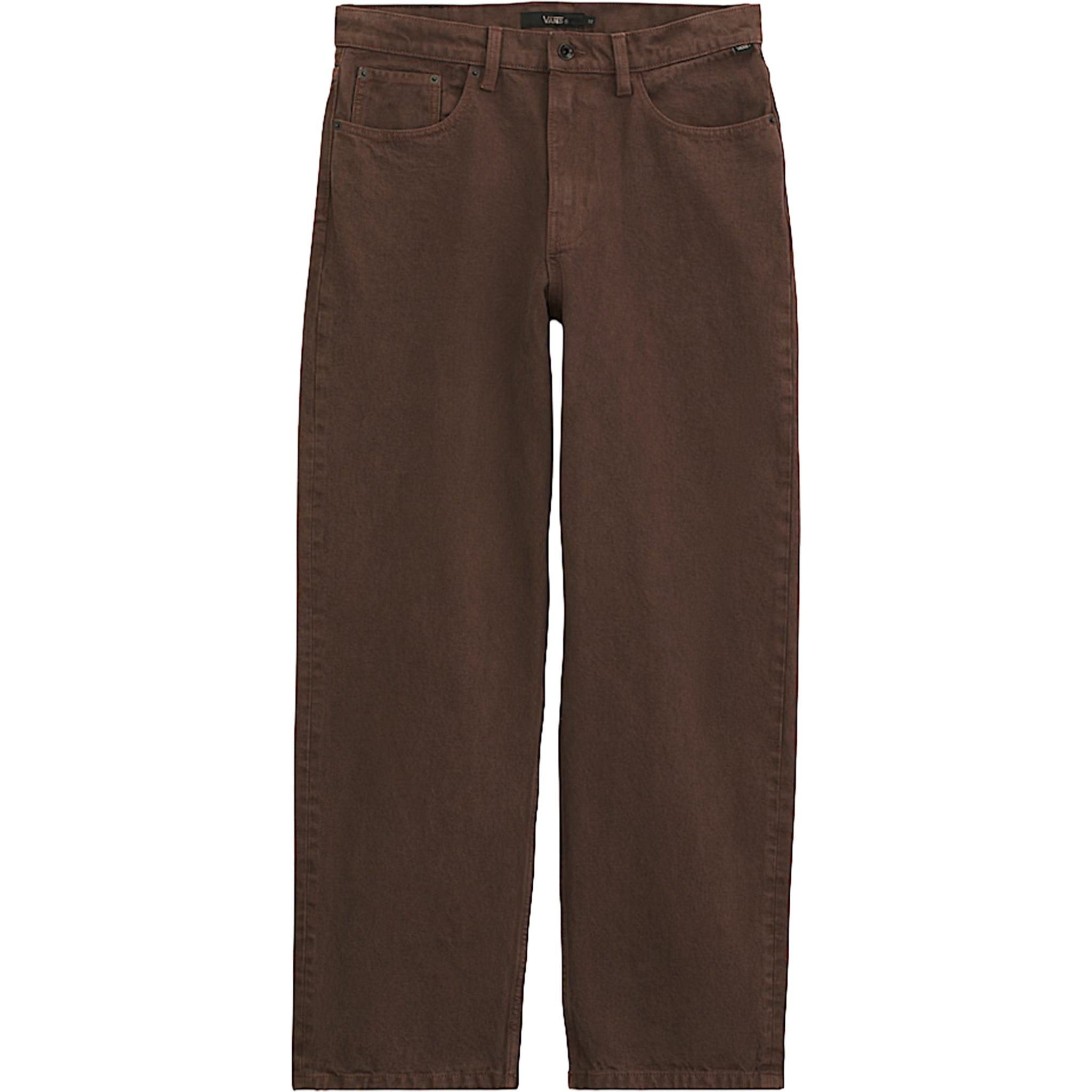 Vans Check-5 Loose Denim Pants Dark Brown Pants
