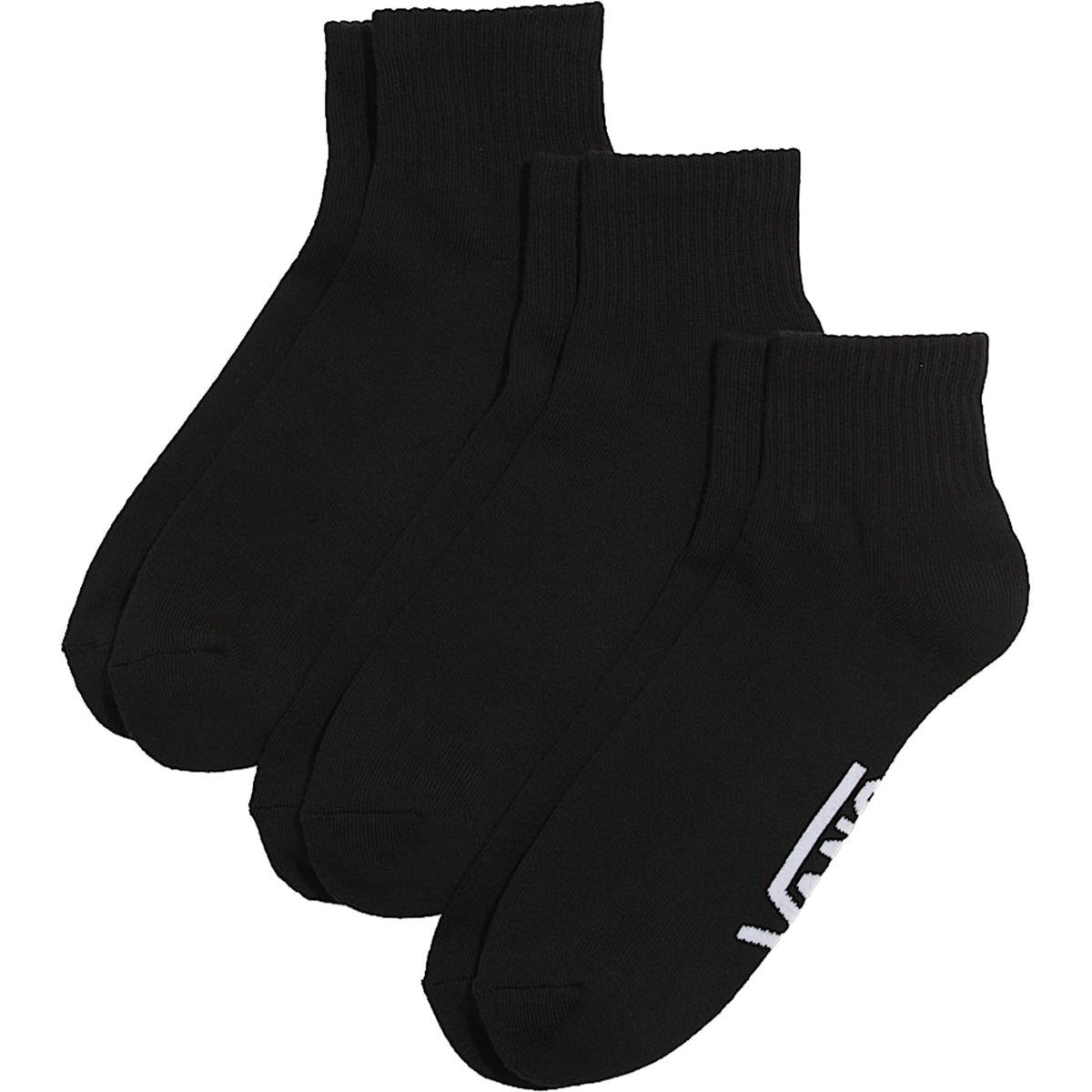 Vans Classic Quarter Crew Socks Black Socks