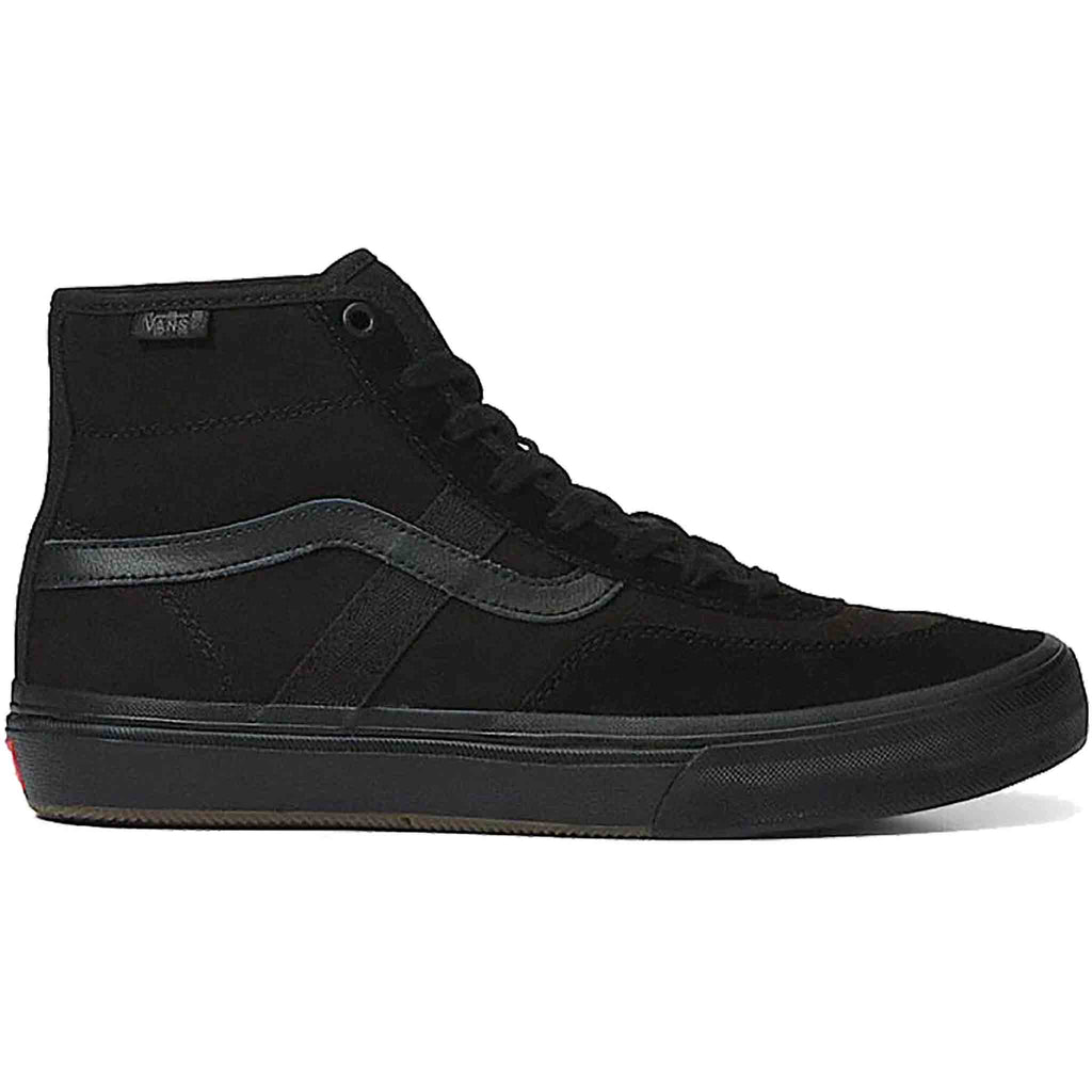 Vans Crockett High Black Black Shoes