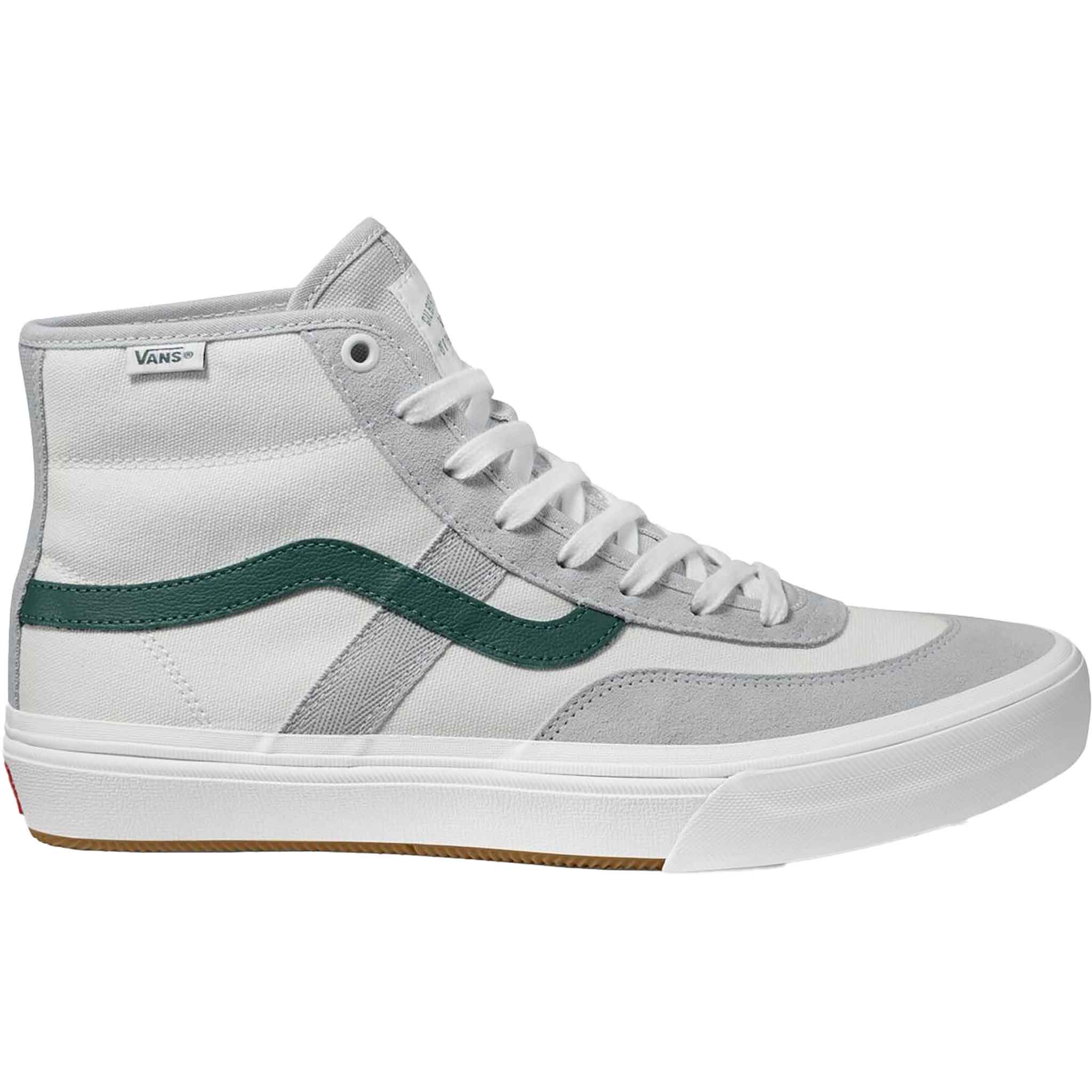 Vans Crockett High Grey Green Shoes