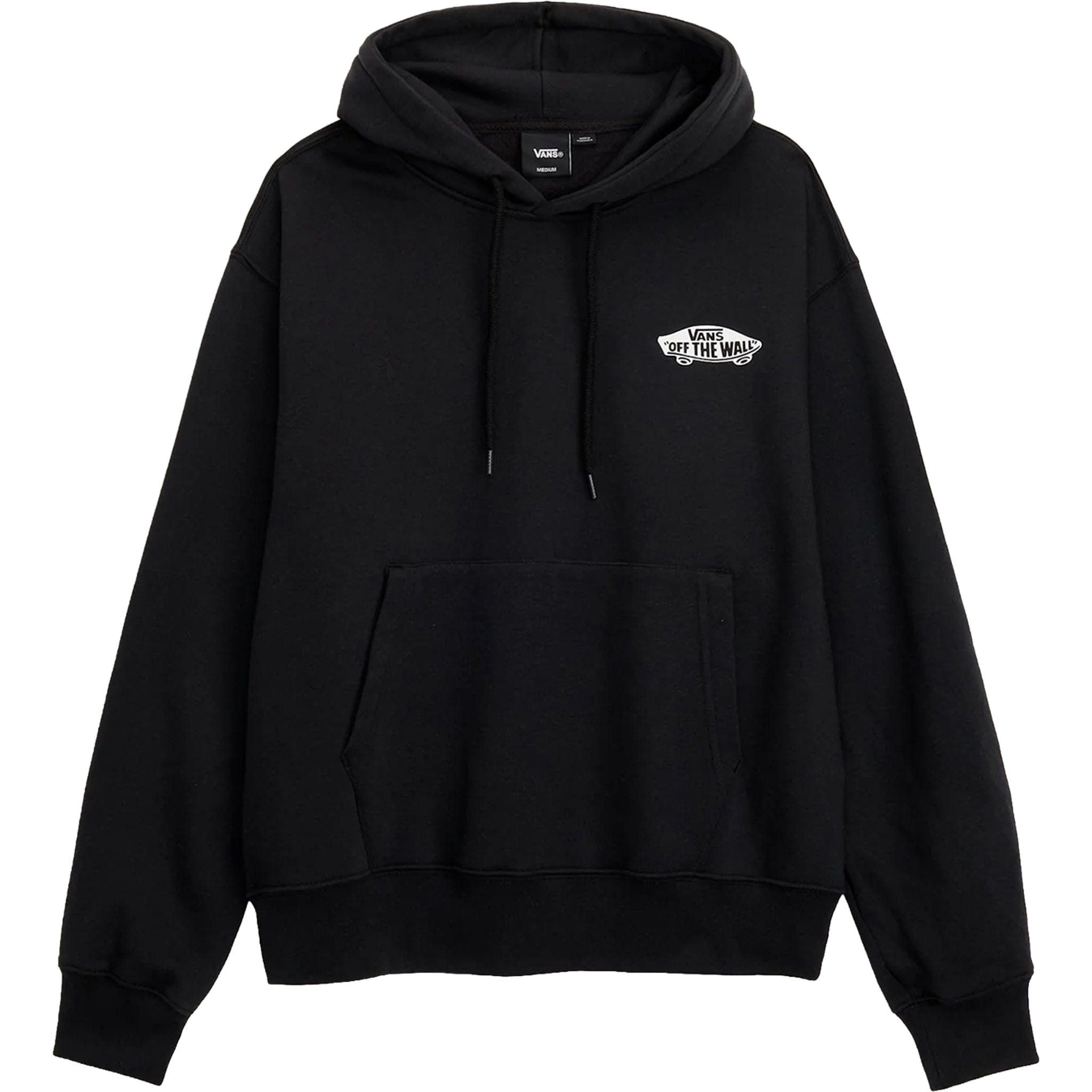 Vans Double Standard Pullover Hoodie Black White Sweatshirts
