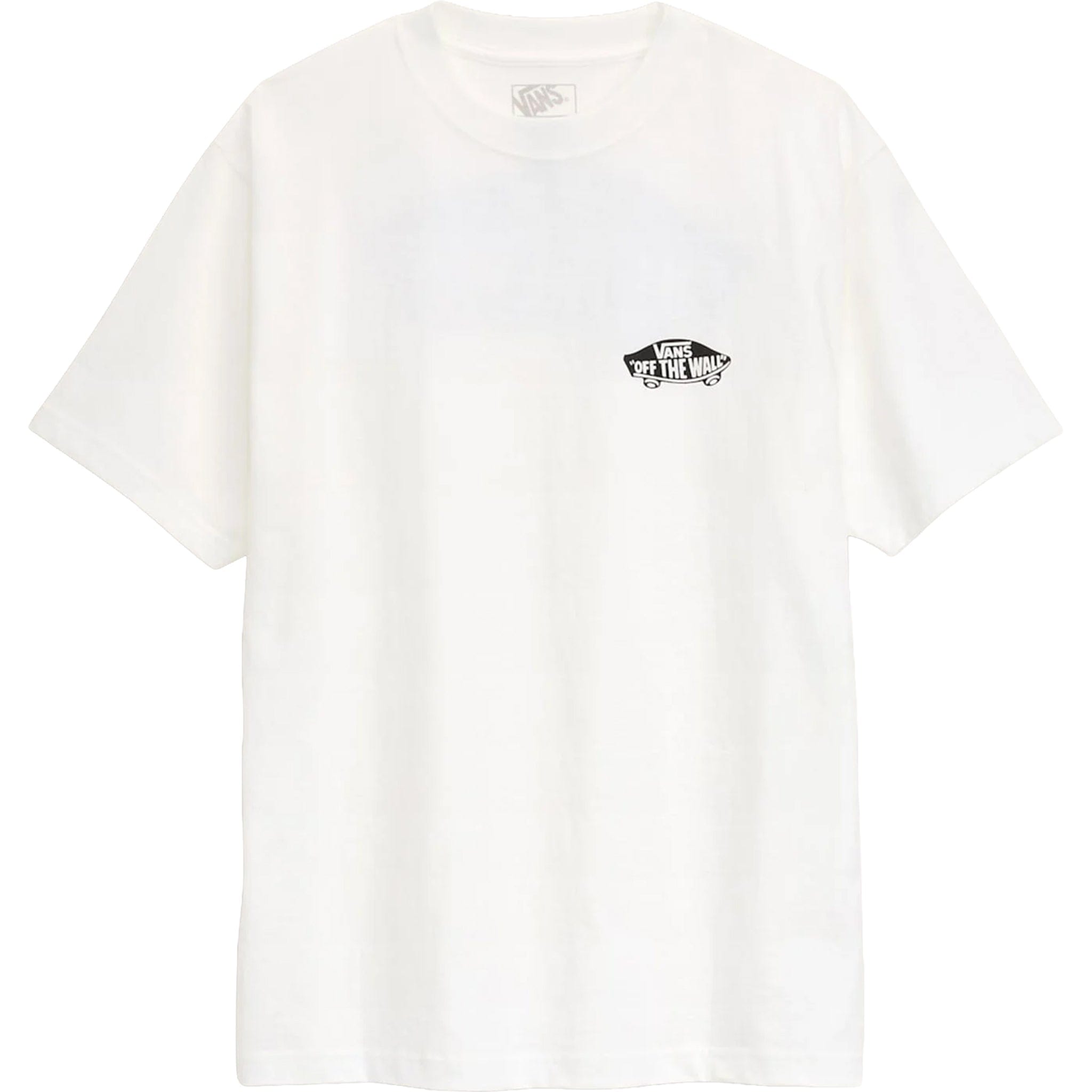 Vans Double Standard T-Shirt White Black T Shirt