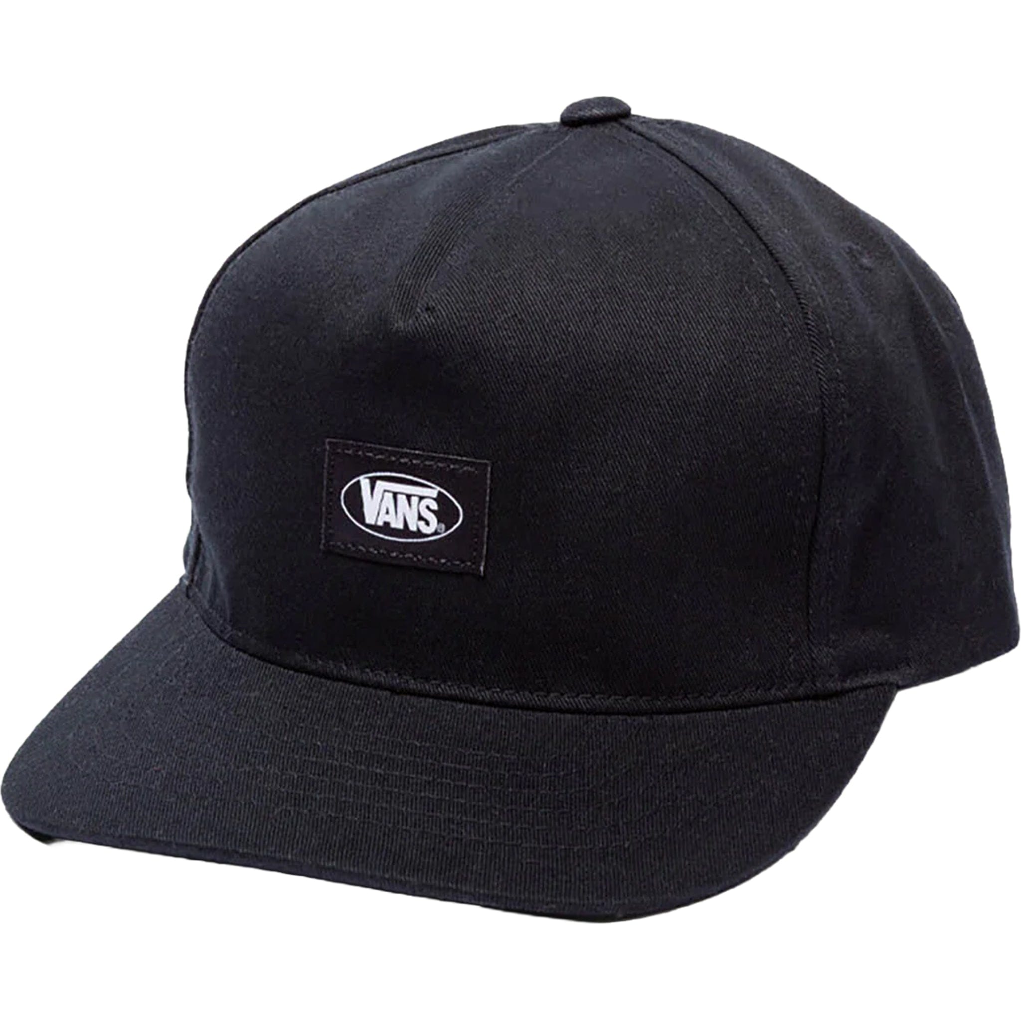 Vans Drop V Oval Snapback Hat Black Hats