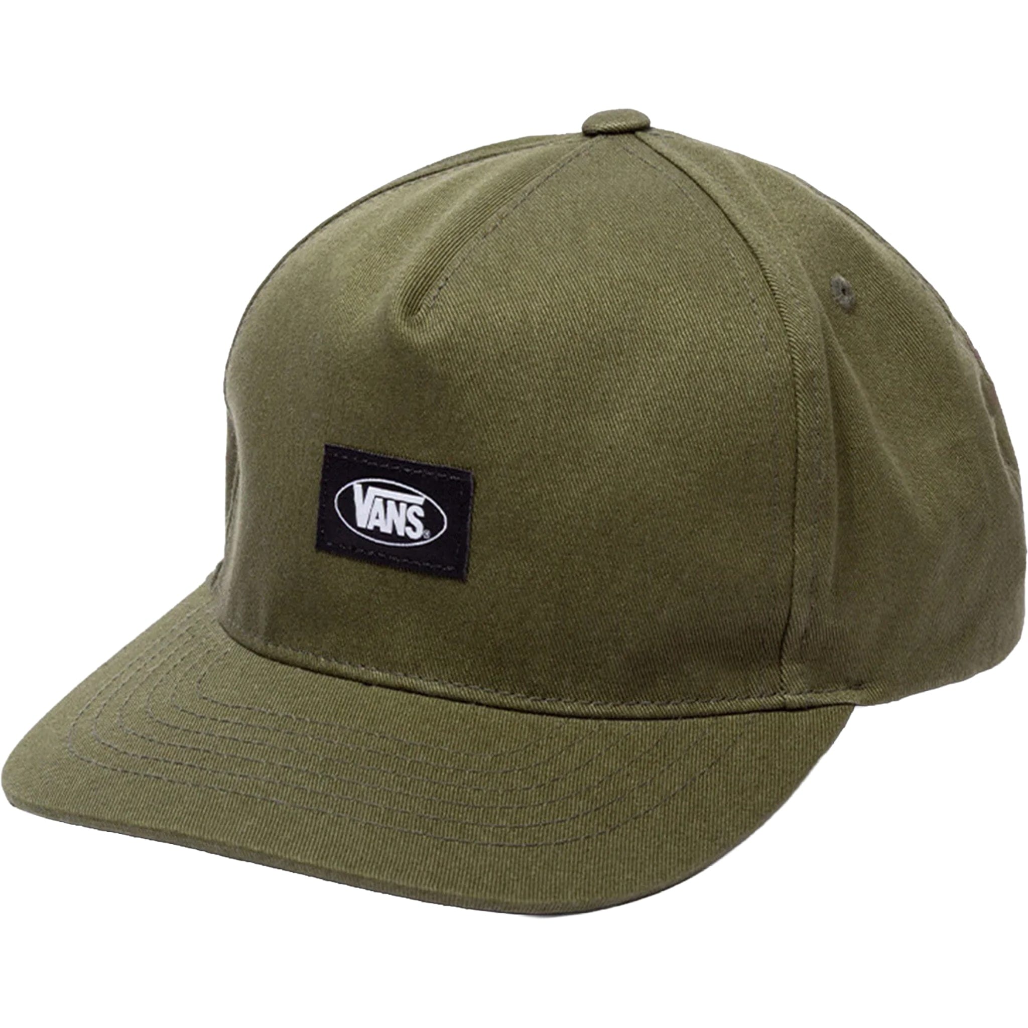 Vans Drop V Oval Snapback Hat Mossy Olive Hats