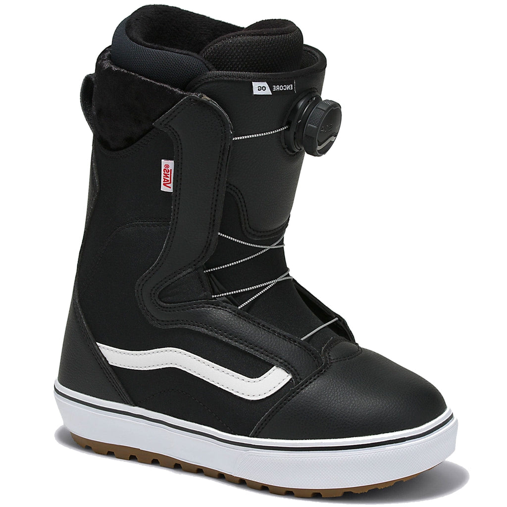 Vans Encore OG BOA Snowboard Boot Black White 2024 Women's Boots