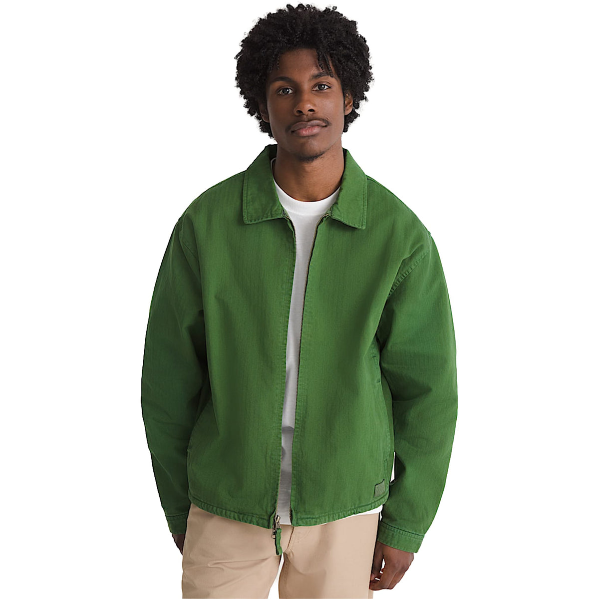 Vans Herringbone Jacket Green Balsam Casual Jackets