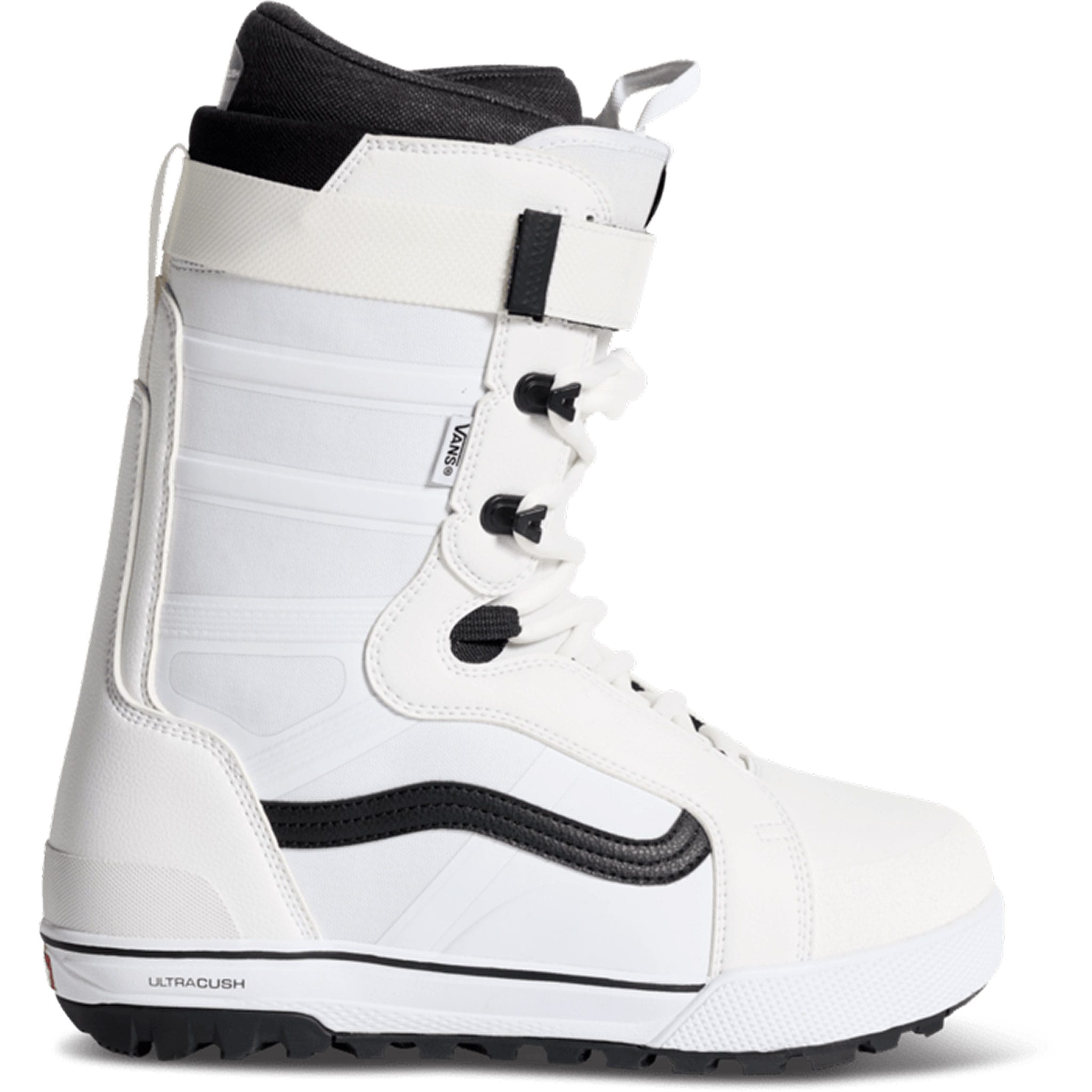 Vans Hi-Standard Pro Snowboard Boot White Black 2027 Mens Snowboard Boots