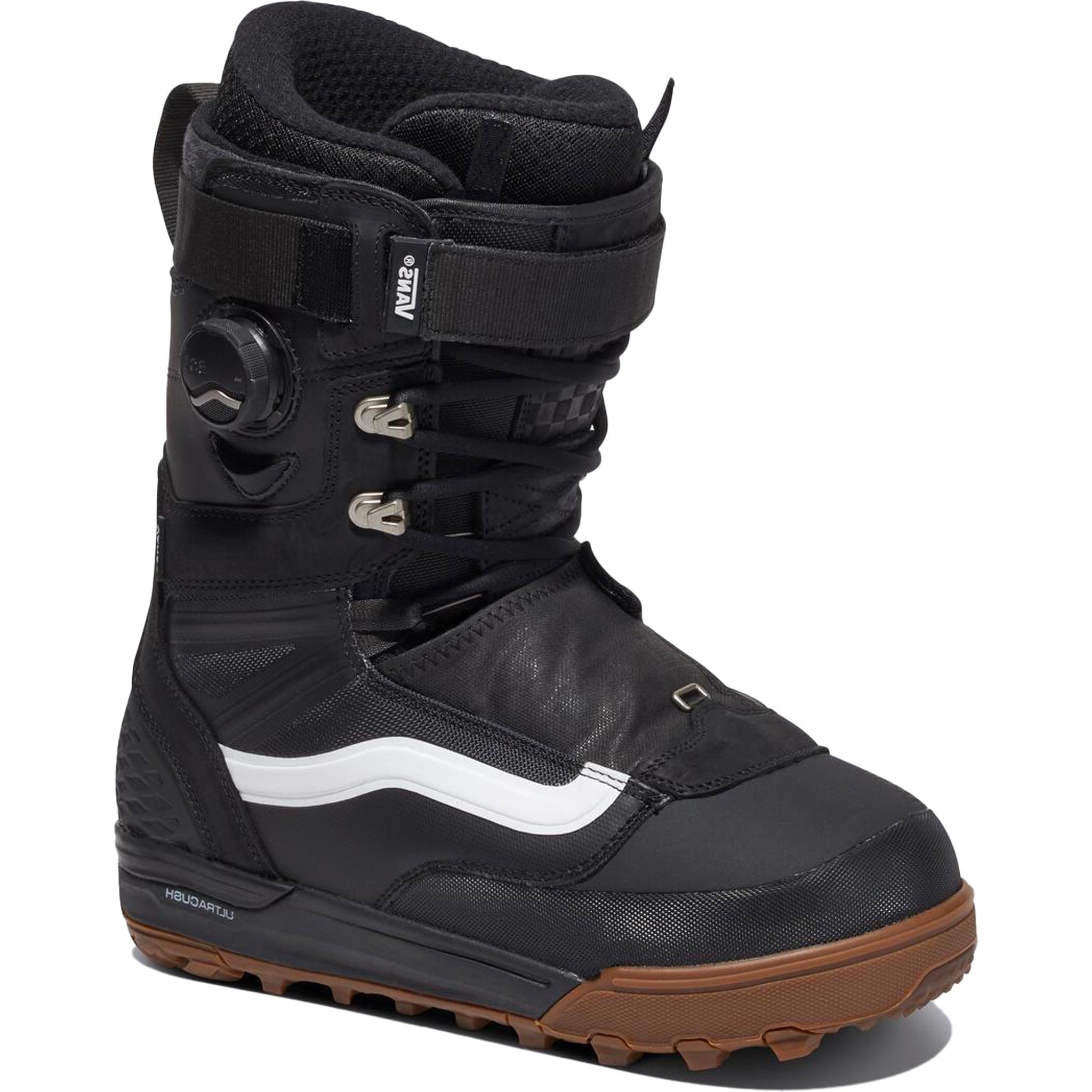 Vans Infuse Snowboard Boots Black White 2025 Mens Boots