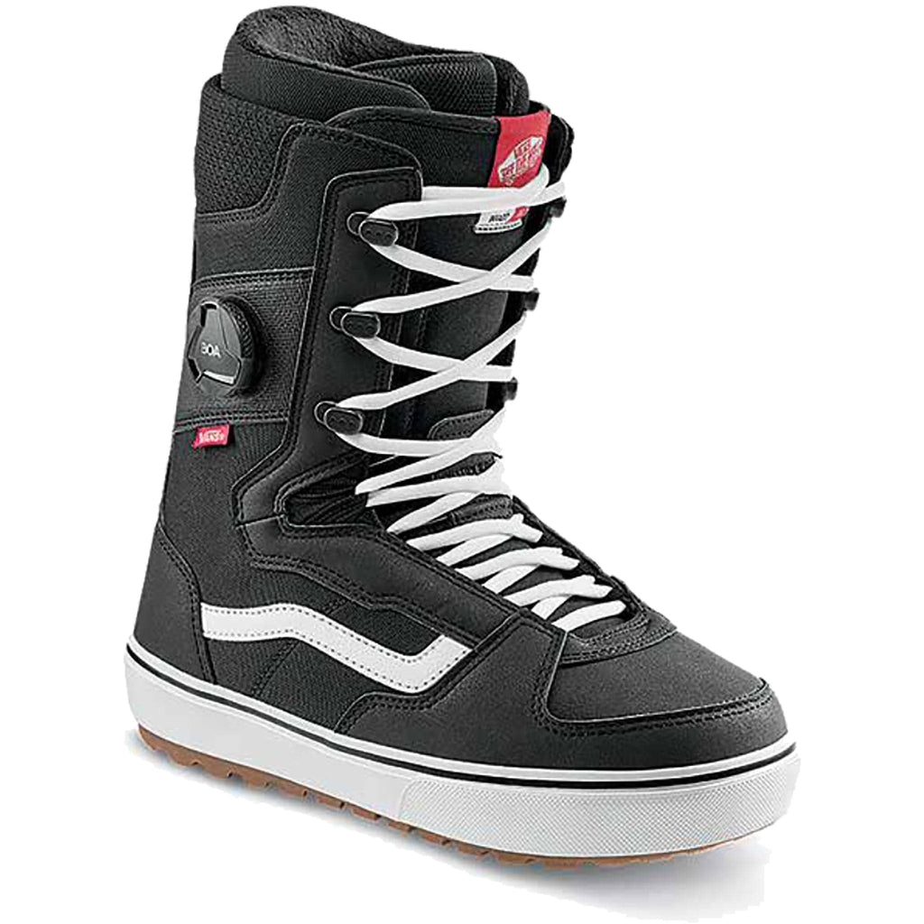 Vans Invado OG Snowboard Boot Black White 2024 Mens Boots