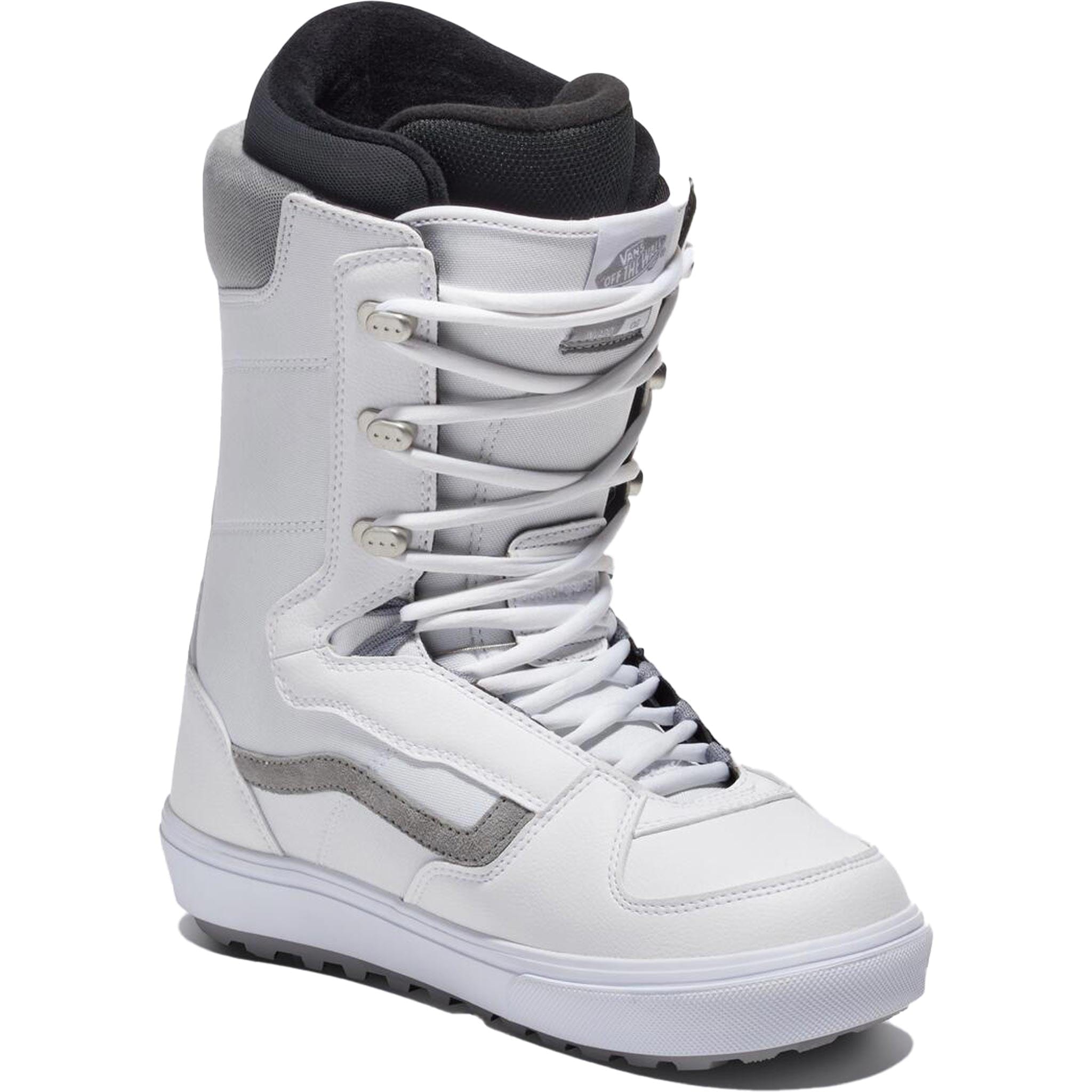 Vans Invado OG Snowboard Boots White Grey 2025 Mens Boots