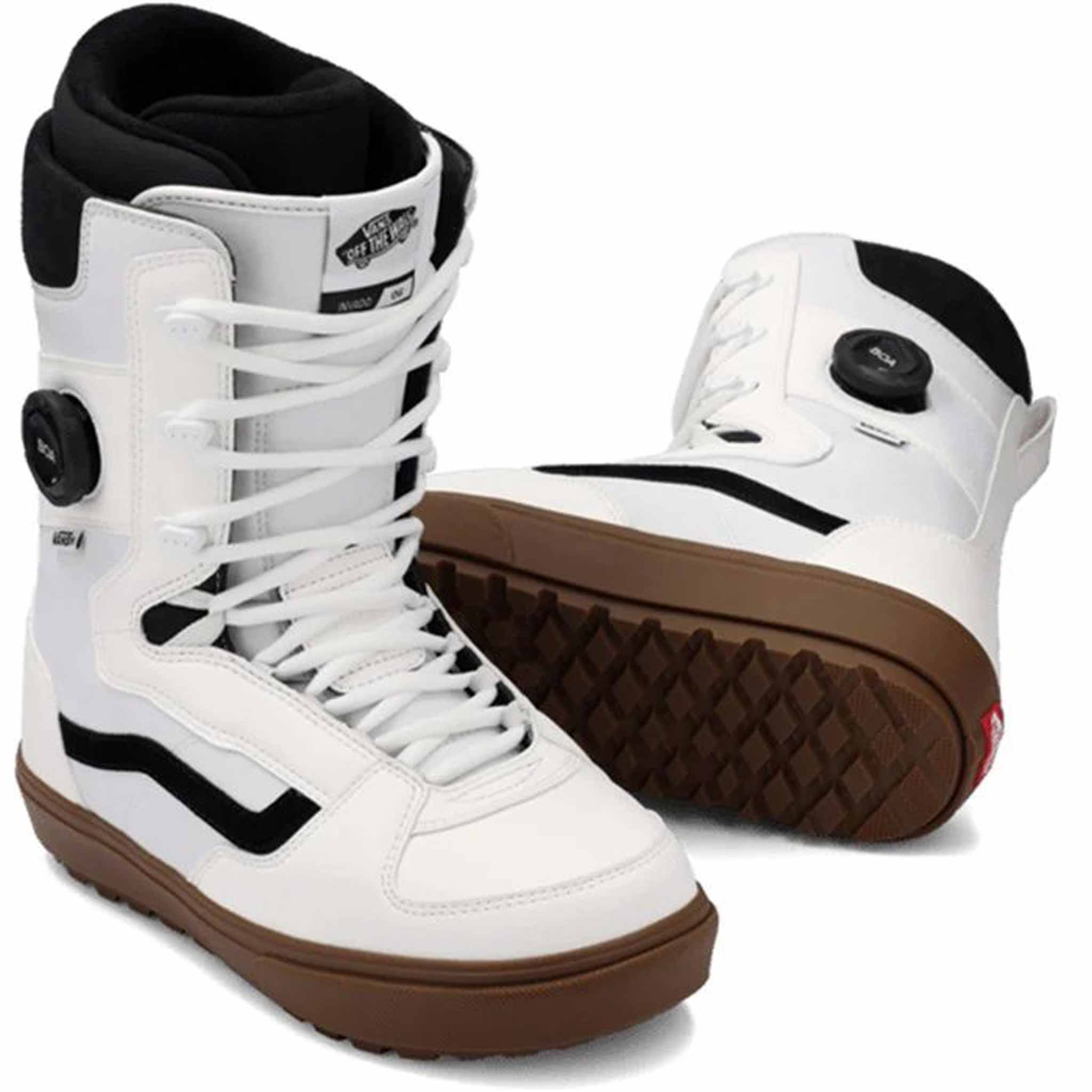 Vans Invado OG Snowboard Boots White Gum 2026 Mens Boots