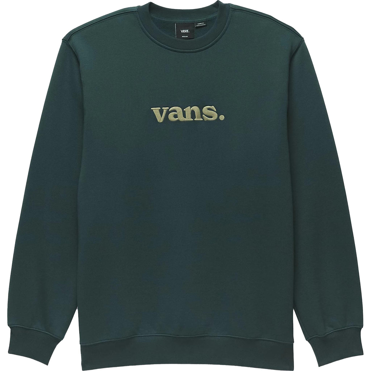 Vans Lowered Loose Crewneck Green Gables - Sanction Skate And Snow