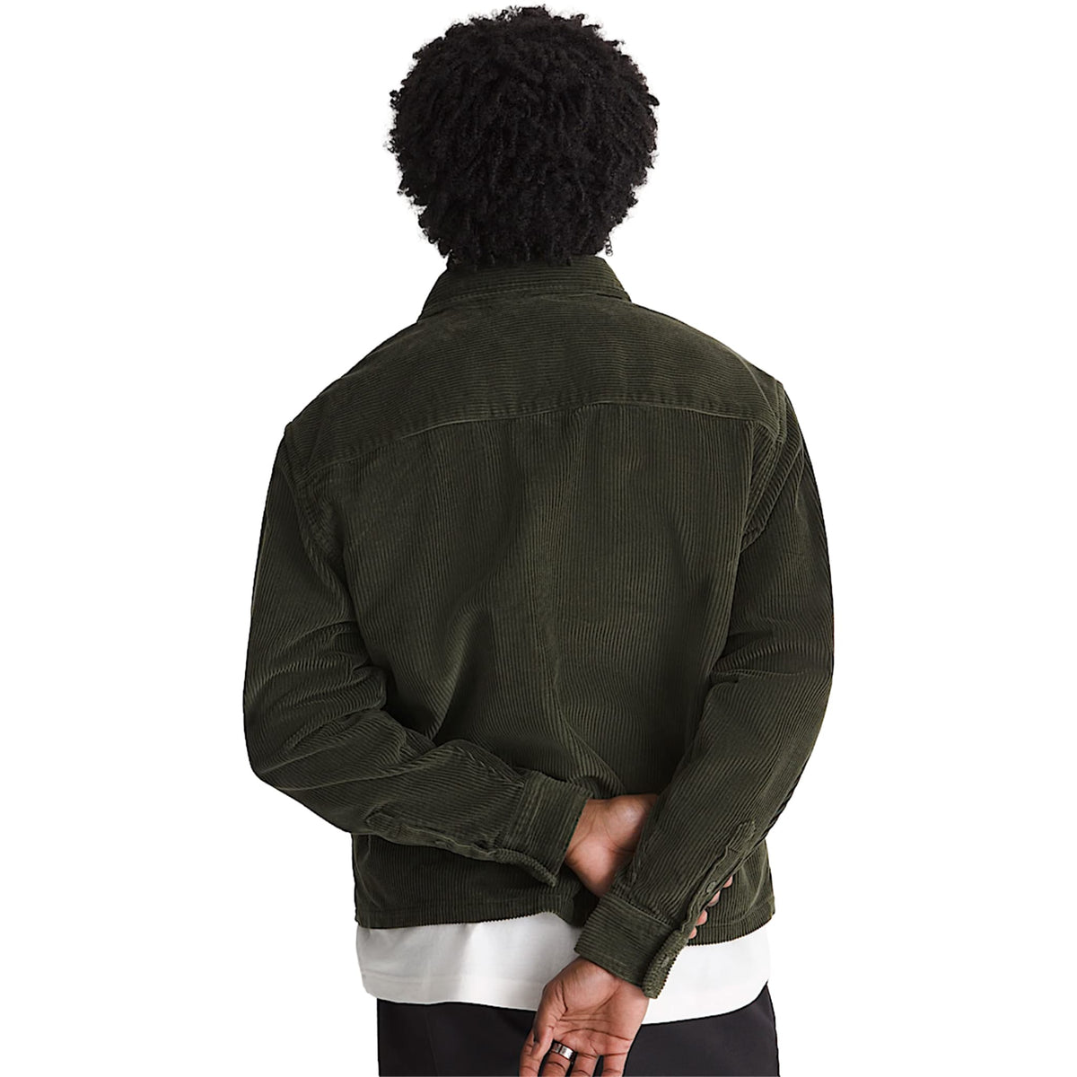 Vans Martinez Overshirt Obsidian Fern Green Button Up
