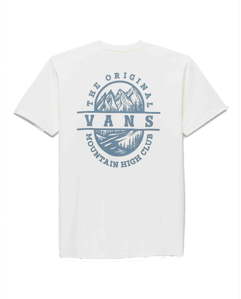 Vans Mountain High Club Tee Marshmellow T Shirt