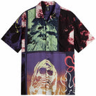 Vans Prospect Collage Tee Woven Parisian Night Button Up